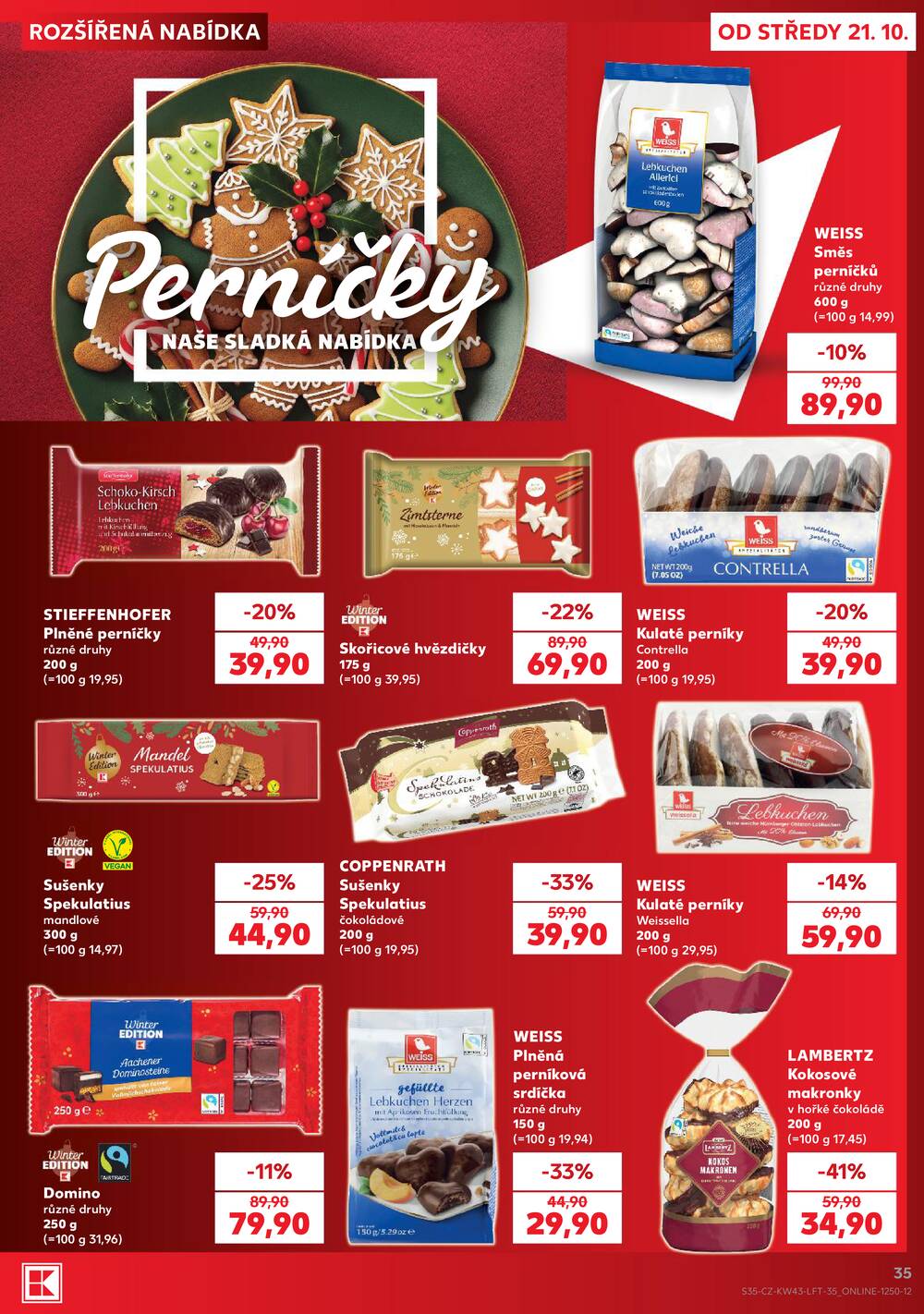 Kaufland 21.10. - 27.10. - Kaufland - Zlín - Vršava