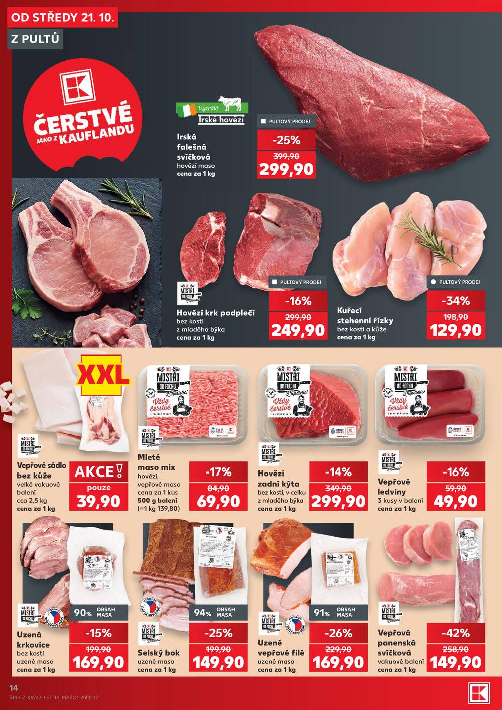Kaufland 21.10. - 27.10. - Kaufland - Havířov (Před Tratí)