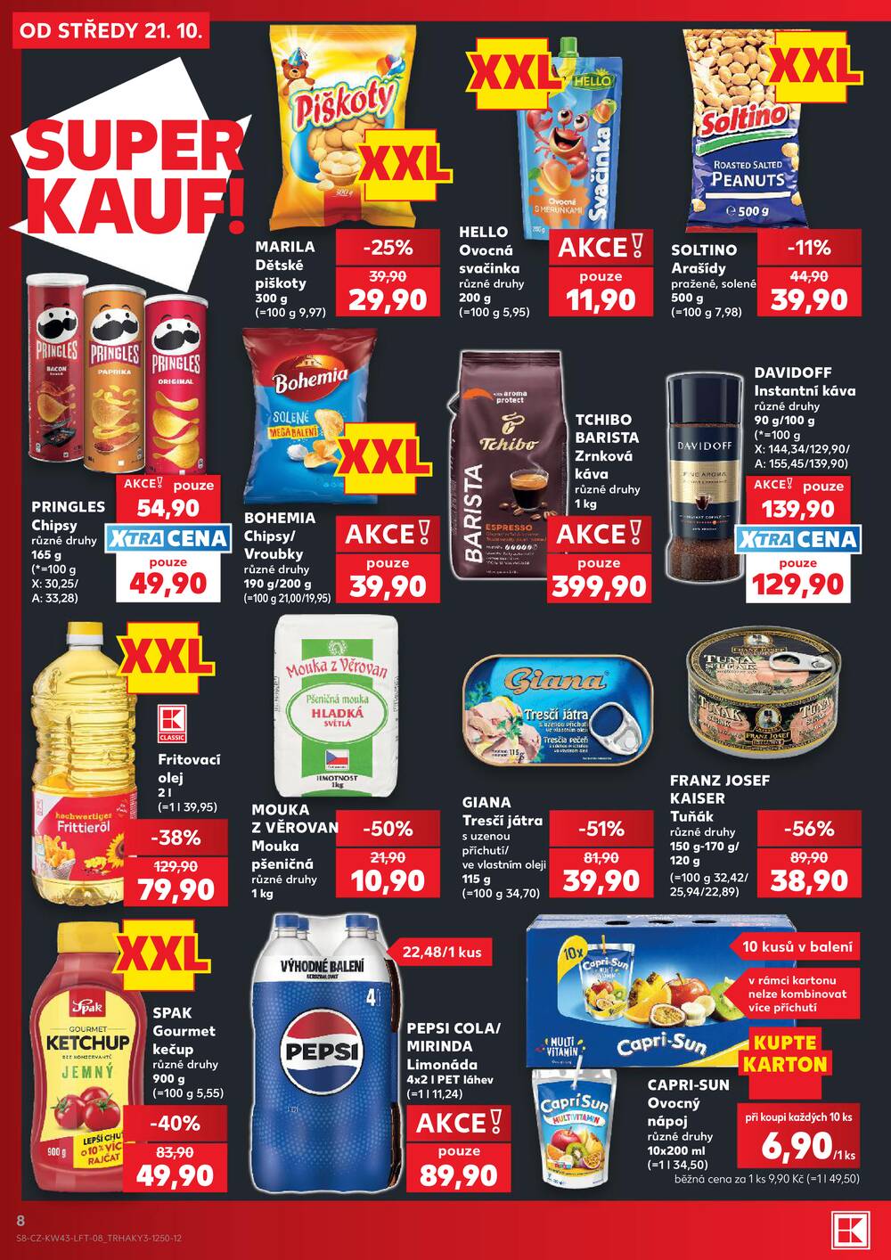 Kaufland 21.10. - 27.10. - Kaufland - Opava - Kateřinky