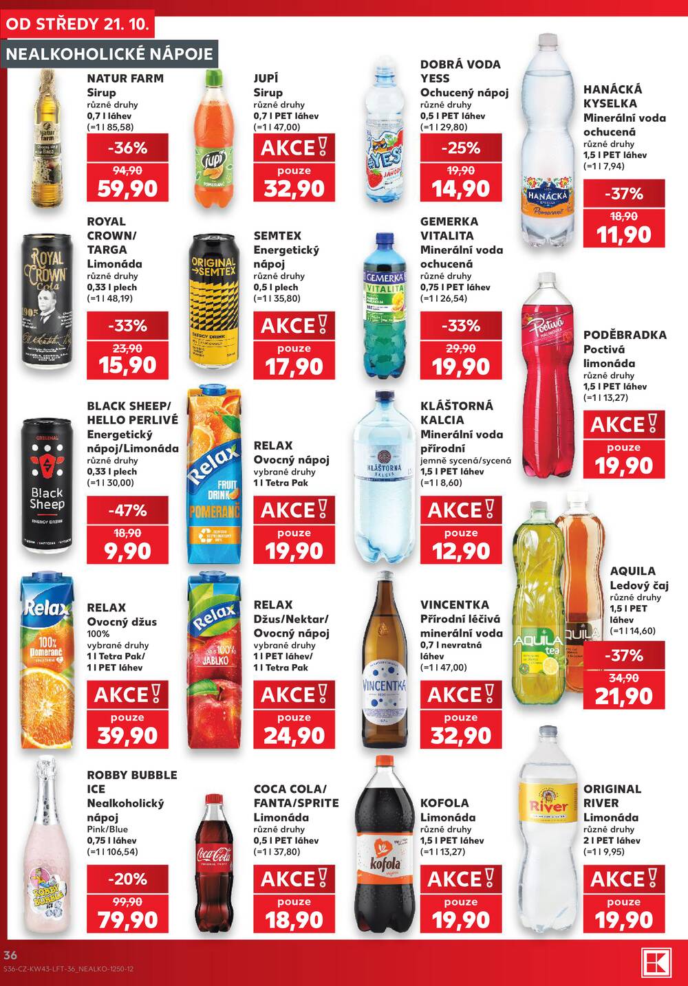 Kaufland 21.10. - 27.10. - Kaufland - Opava - Kateřinky