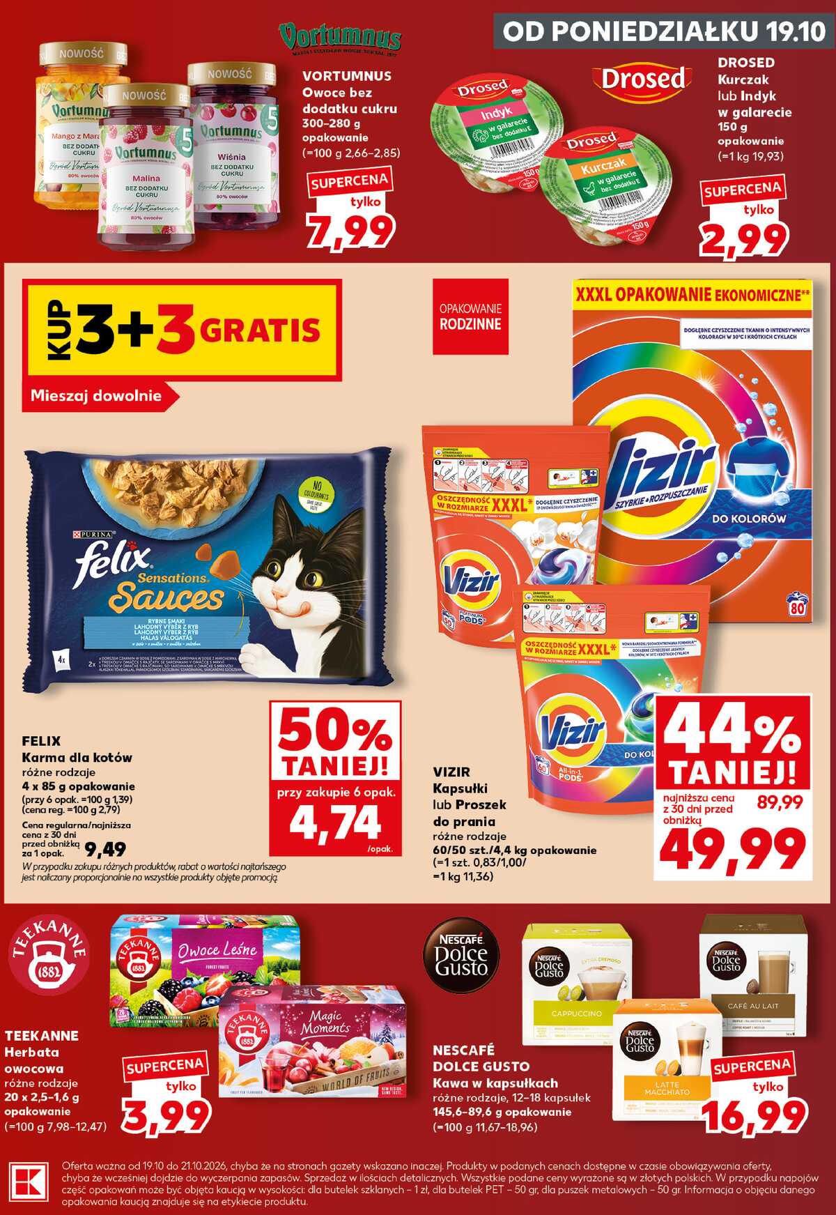 Leták Kaufland Polsko 19.10.-21.10.2026 - Silný start strana 3