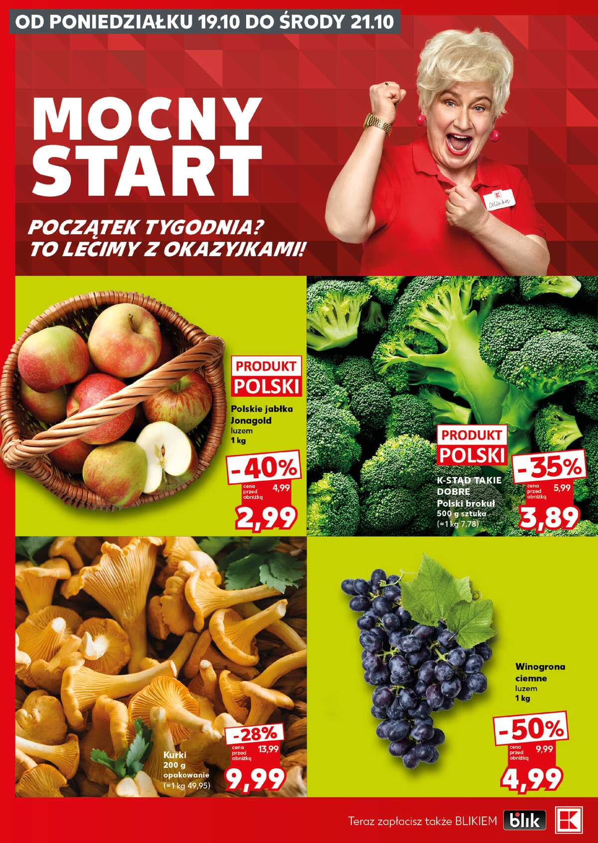 Leták Kaufland Polsko 19.10.-21.10.2026 - Silný start strana 4