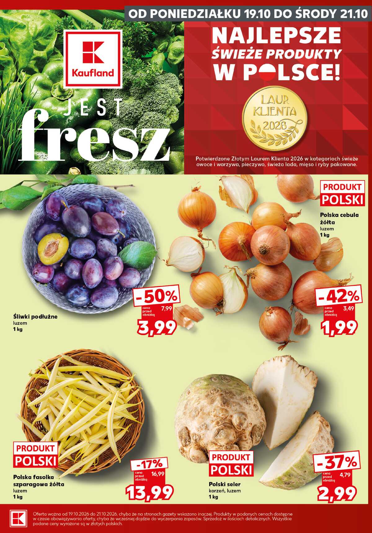 Leták Kaufland Polsko 19.10.-21.10.2026 - Silný start strana 5