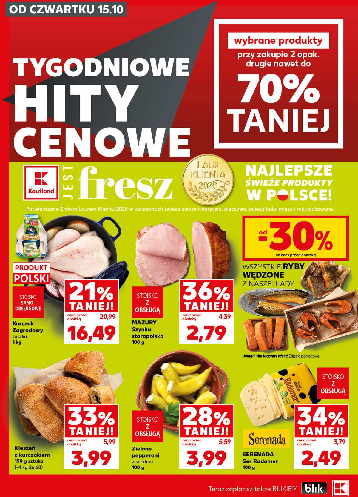 Leták Kaufland Polsko 19.10.-21.10.2026 - Silný start strana 10