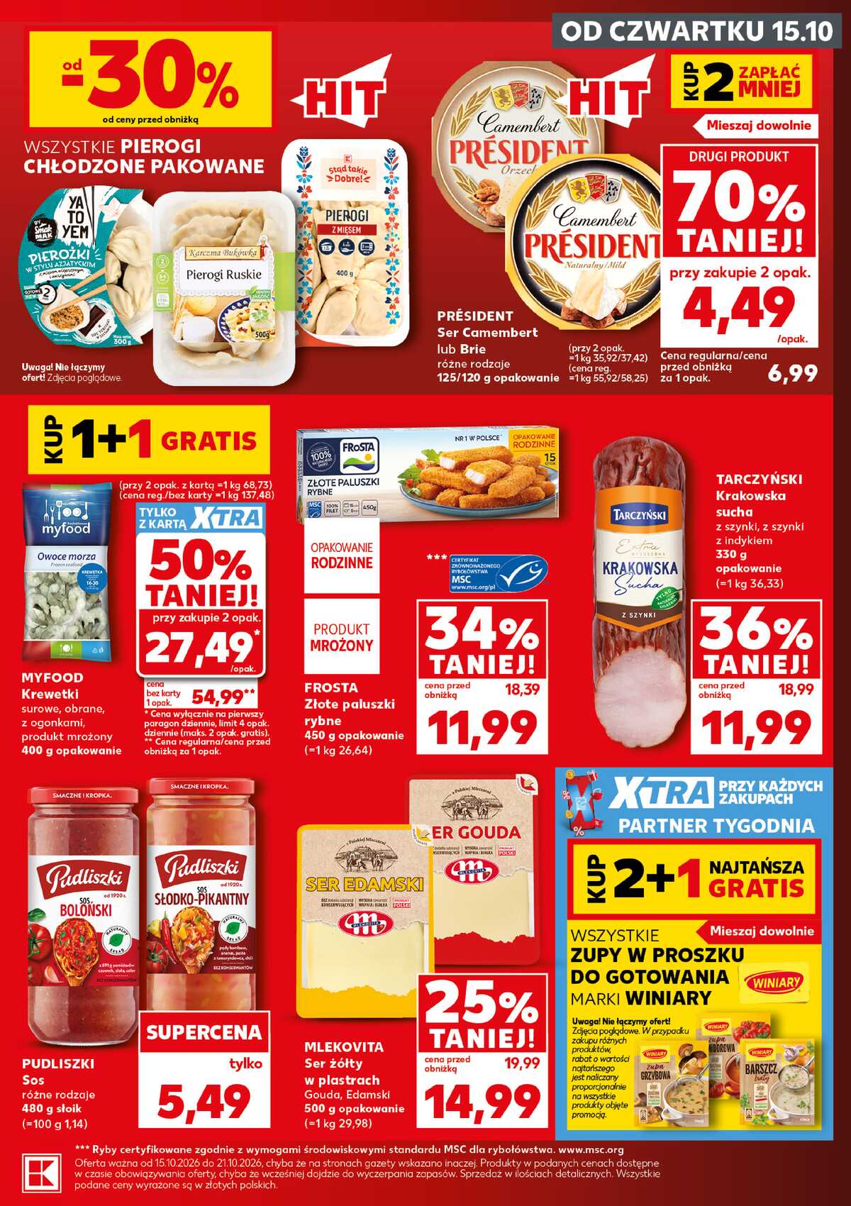 Leták Kaufland Polsko 19.10.-21.10.2026 - Silný start strana 11