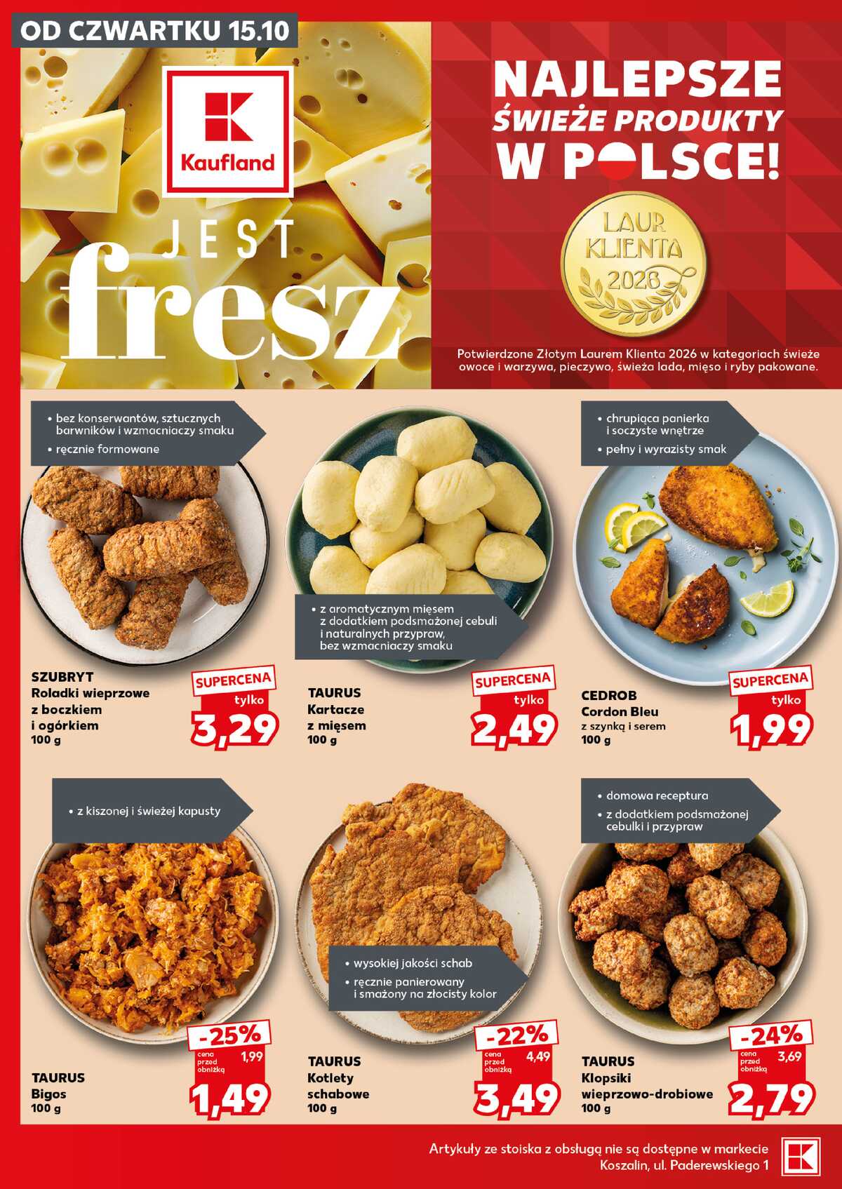 Leták Kaufland Polsko 19.10.-21.10.2026 - Silný start strana 16