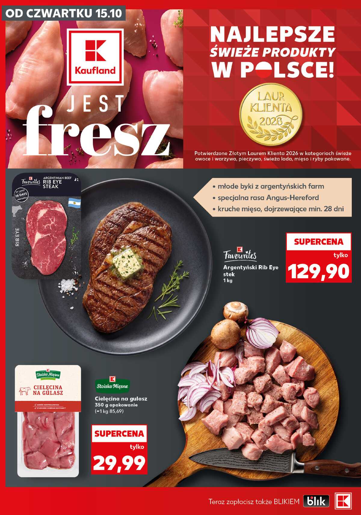Leták Kaufland Polsko 19.10.-21.10.2026 - Silný start strana 20