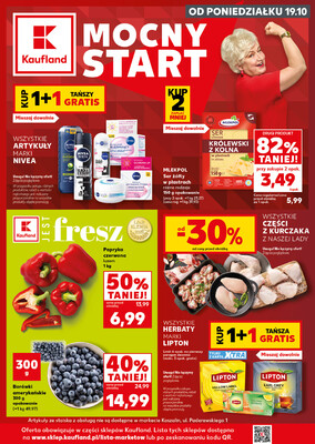 Leták Kaufland Polsko 19.10.-21.10.2026 - Silný start