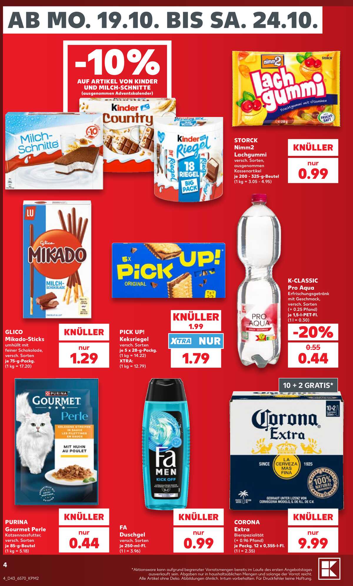 Leták Kaufland Německo 17.10.-17.10.2026 strana 4