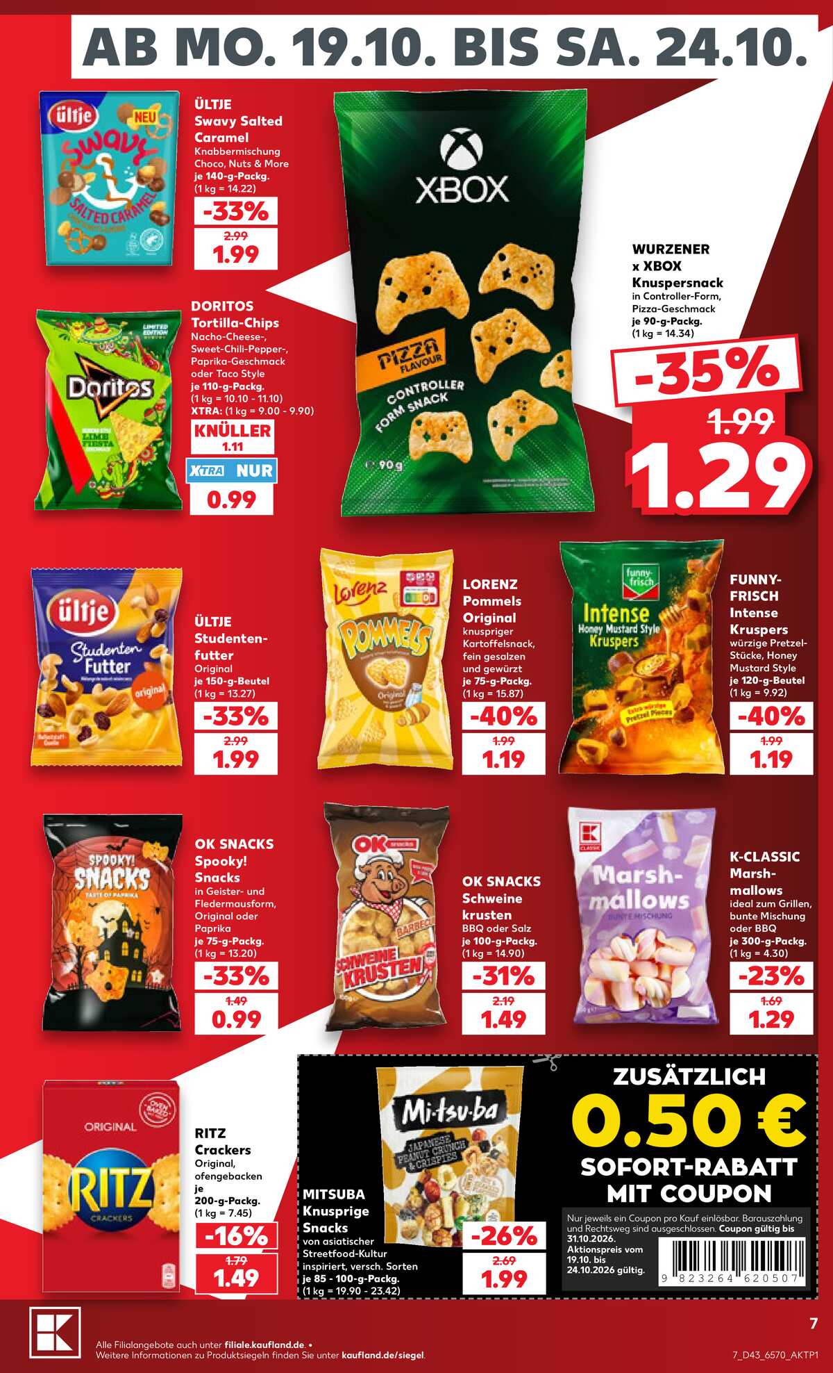Leták Kaufland Německo 17.10.-17.10.2026 strana 7