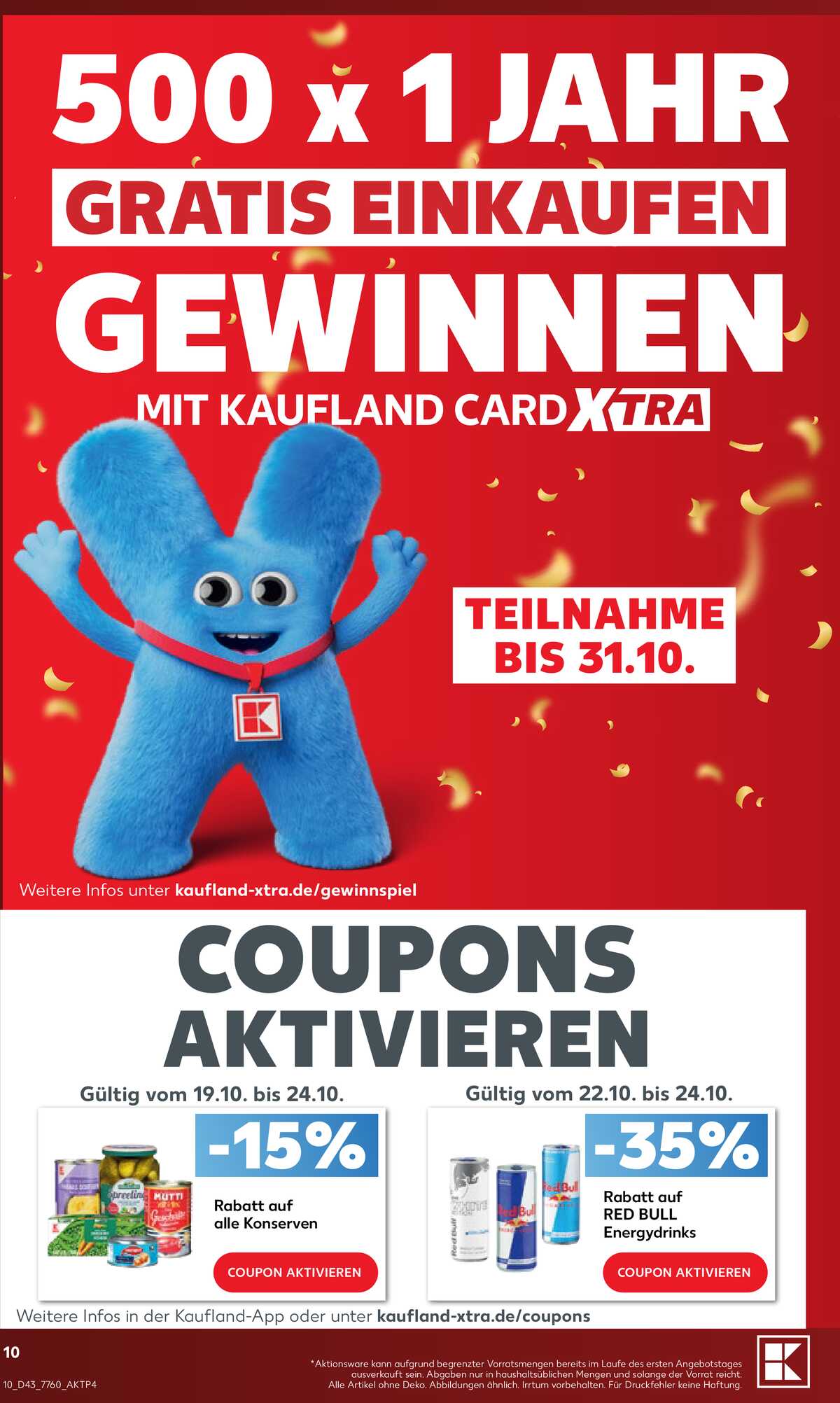 Leták Kaufland Německo 17.10.-17.10.2026 strana 10