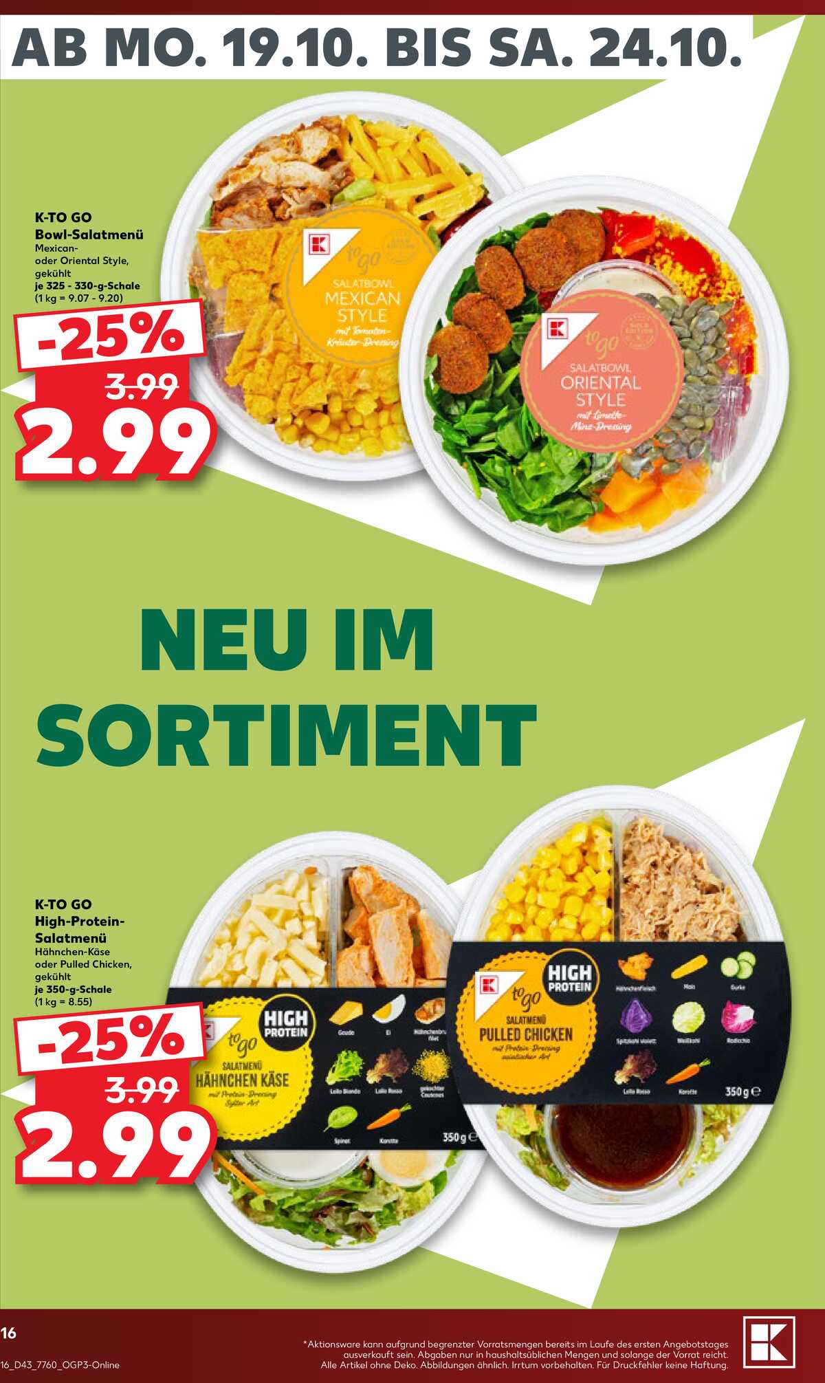 Leták Kaufland Německo 17.10.-17.10.2026 strana 16