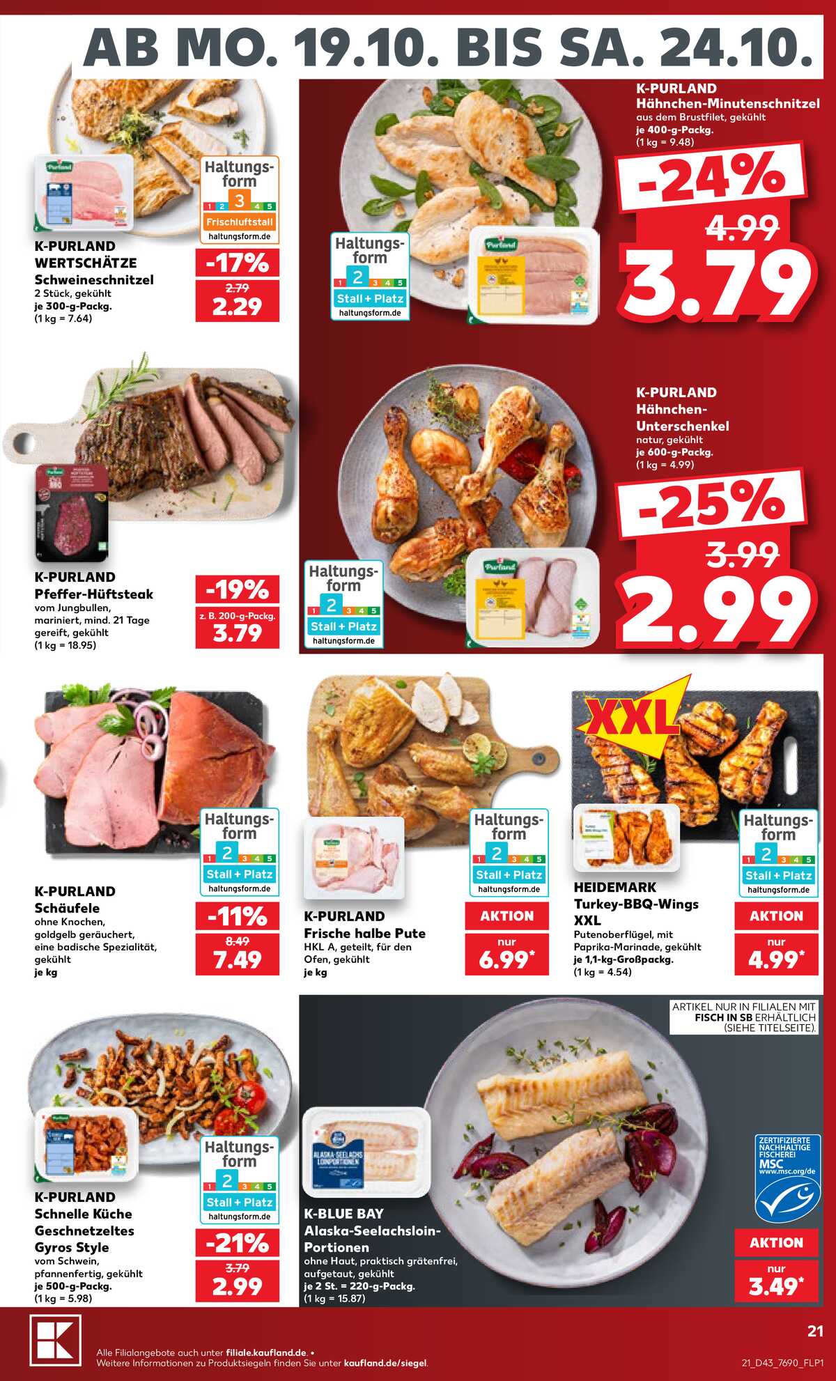 Leták Kaufland Německo 17.10.-17.10.2026 strana 21