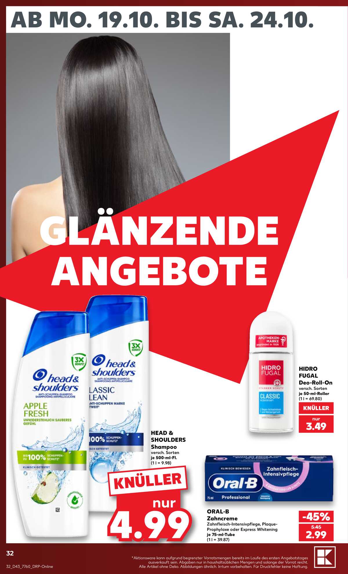 Leták Kaufland Německo 17.10.-17.10.2026 strana 32