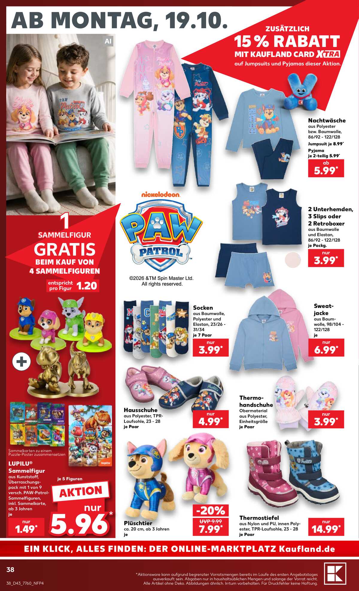 Leták Kaufland Německo 17.10.-17.10.2026 strana 38