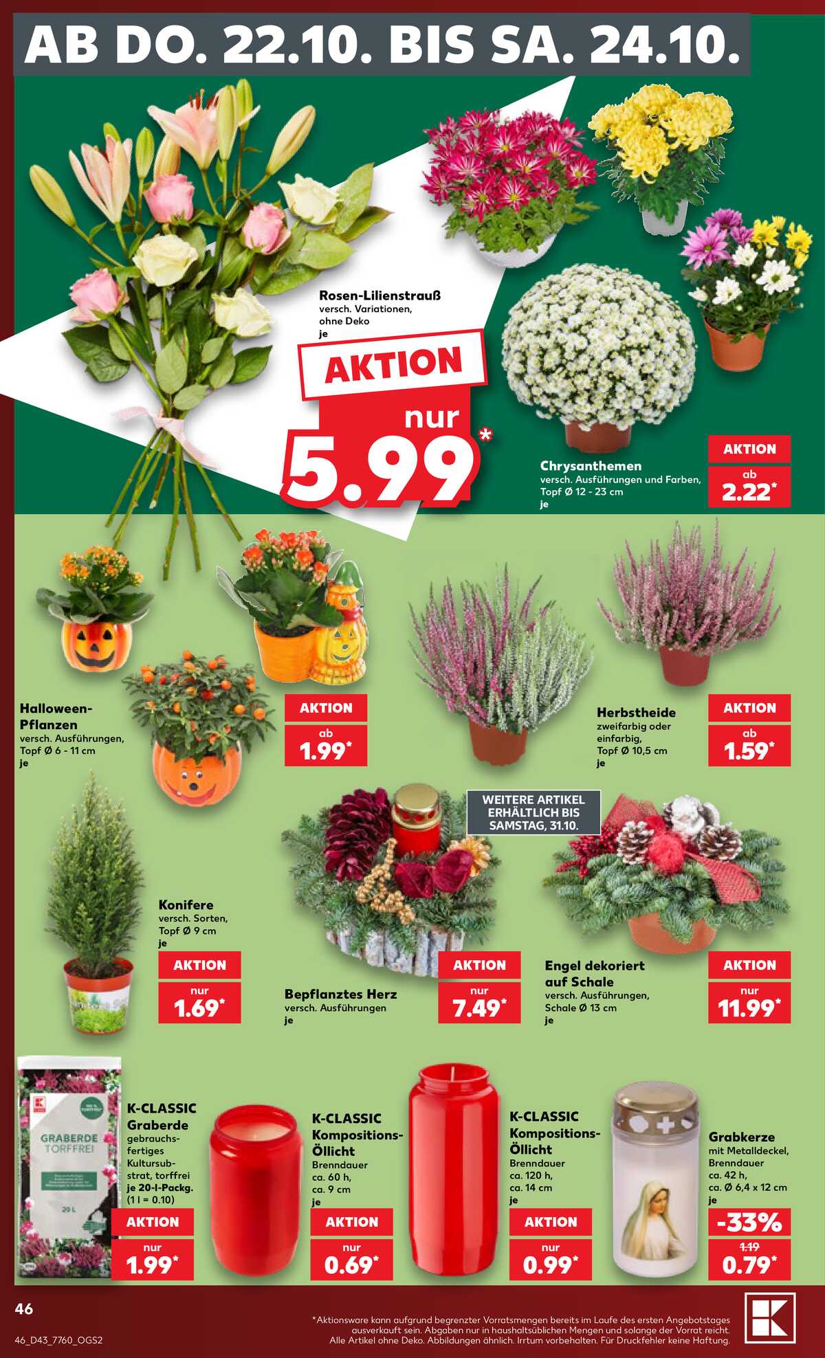Leták Kaufland Německo 17.10.-17.10.2026 strana 46