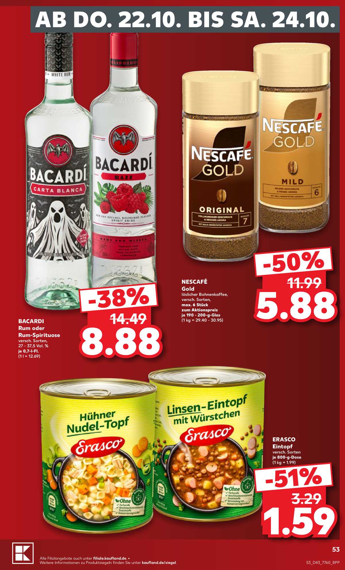 Leták Kaufland Německo 17.10.-17.10.2026 strana 53