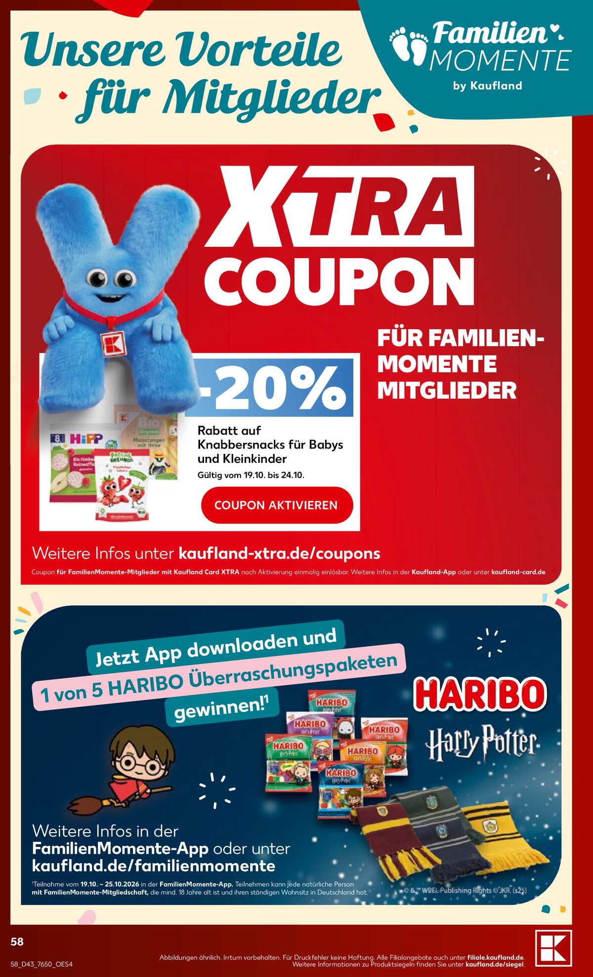 Leták Kaufland Německo 17.10.-17.10.2026 strana 58