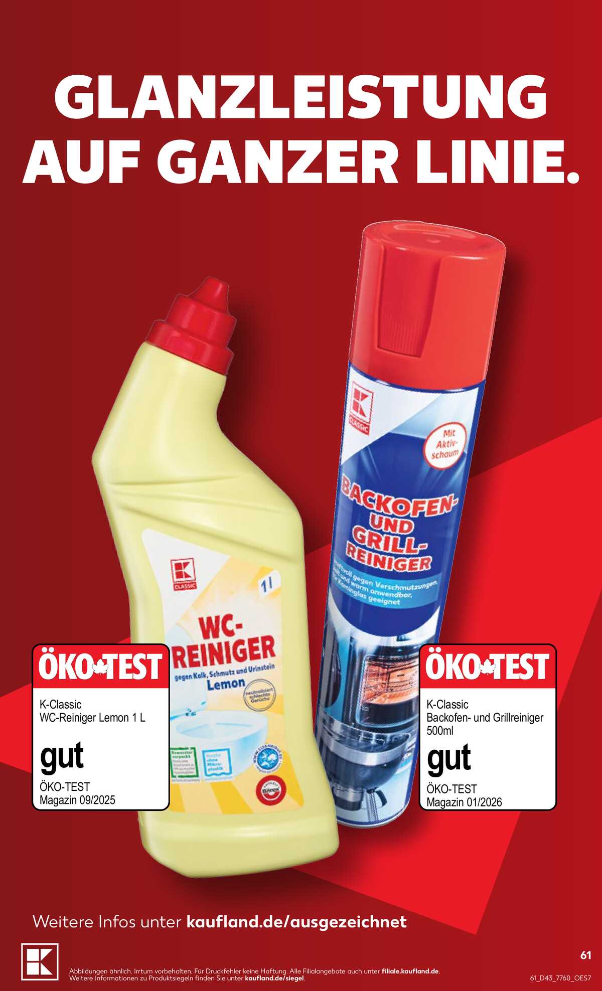 Leták Kaufland Německo 17.10.-17.10.2026 strana 61