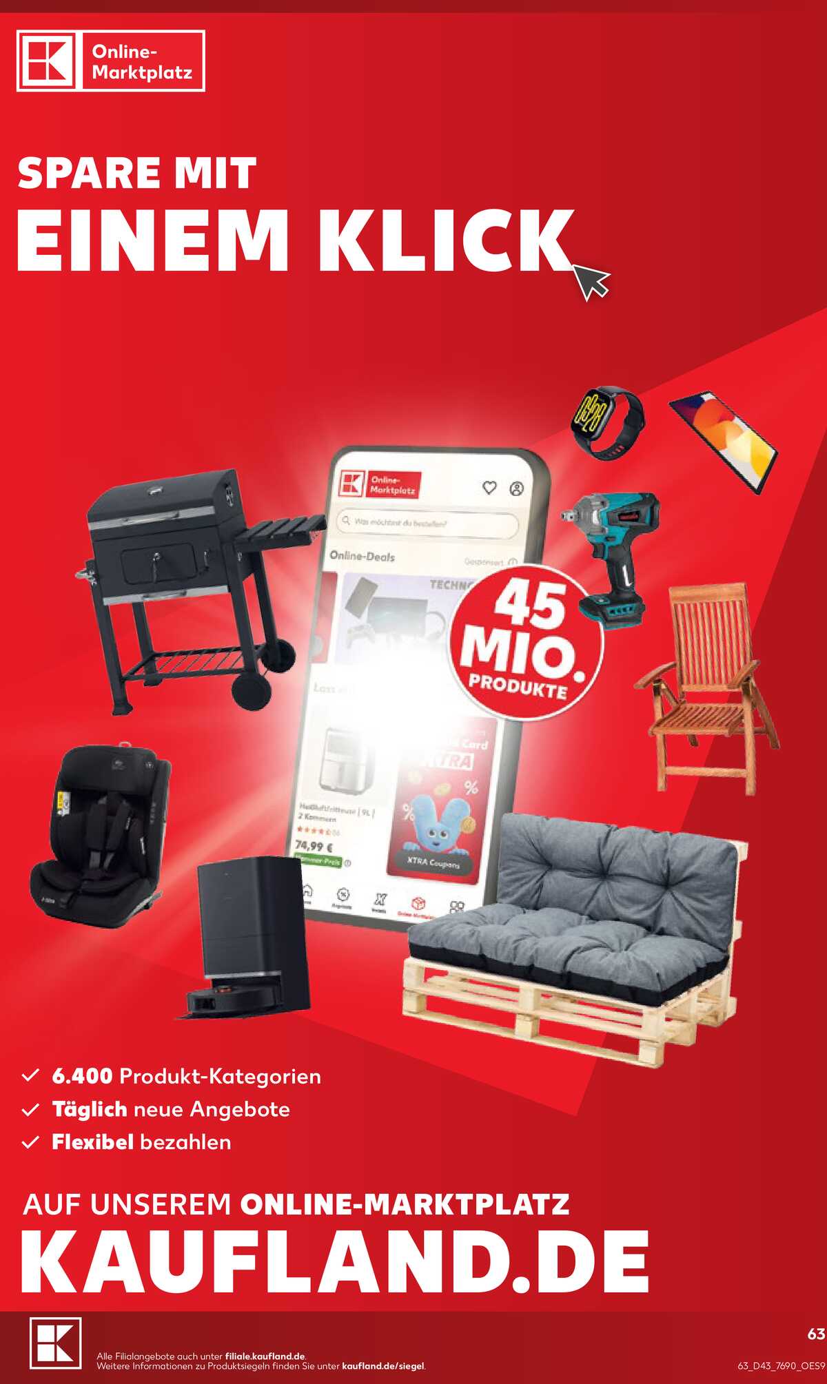 Leták Kaufland Německo 17.10.-17.10.2026 strana 63