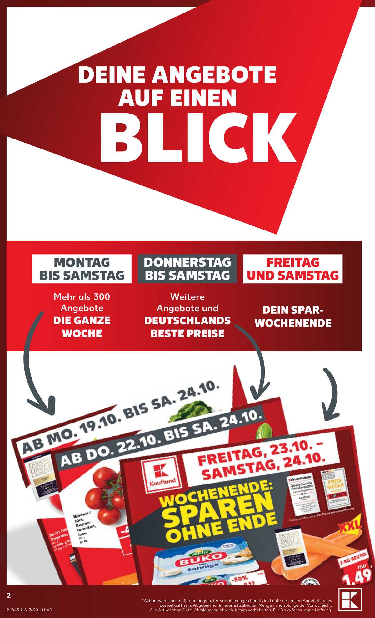 Leták Kaufland Německo 17.10.-17.10.2026 strana 66
