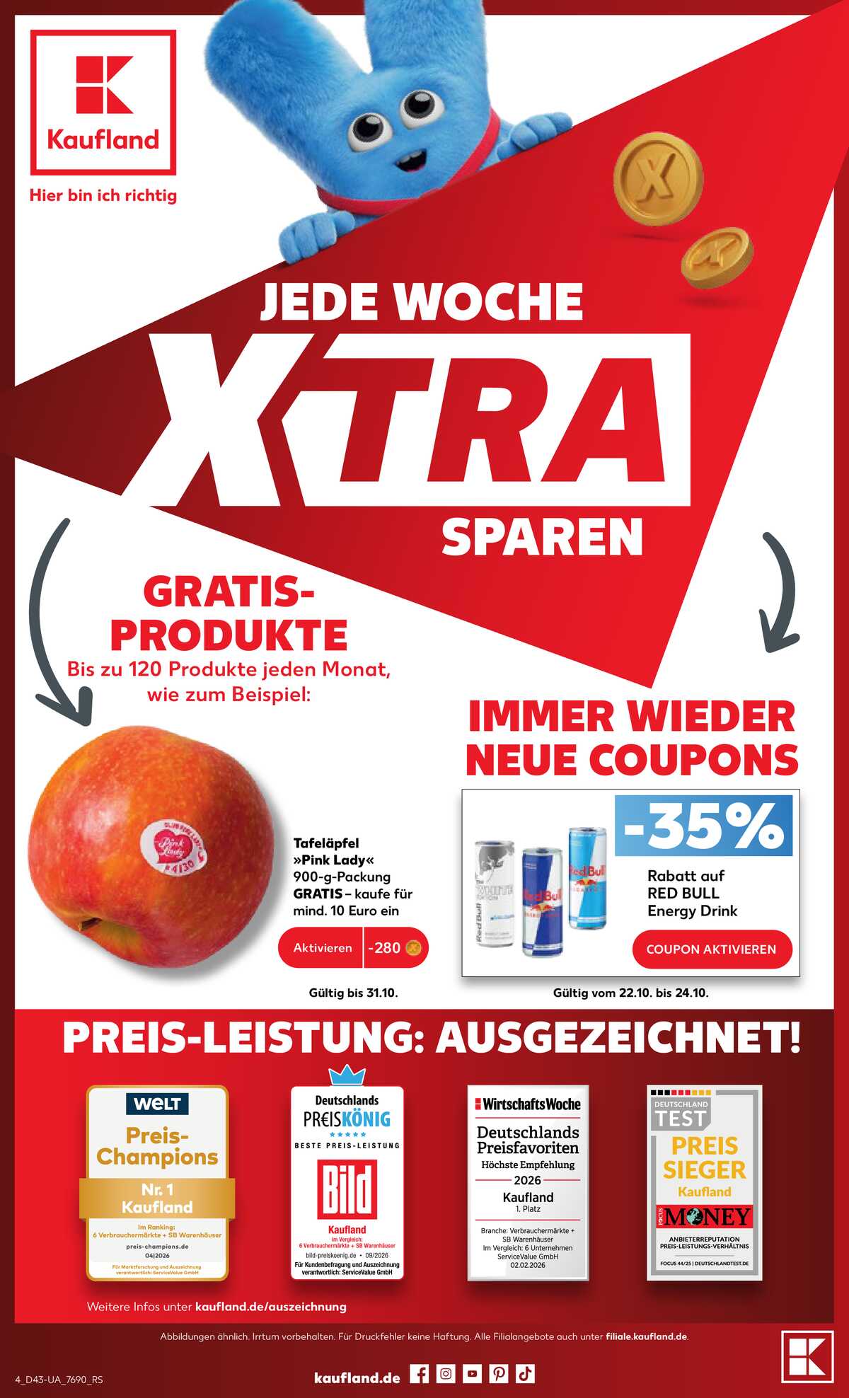 Leták Kaufland Německo 17.10.-17.10.2026 strana 68
