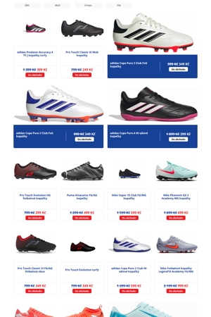 Intersport Kopačky a míče - 18. 10. 2026