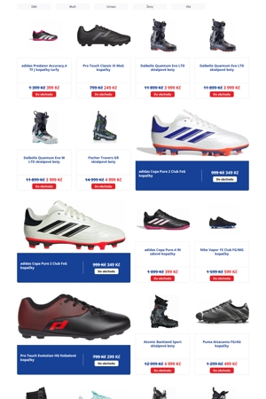 Intersport Boty - 18. 10. 2026