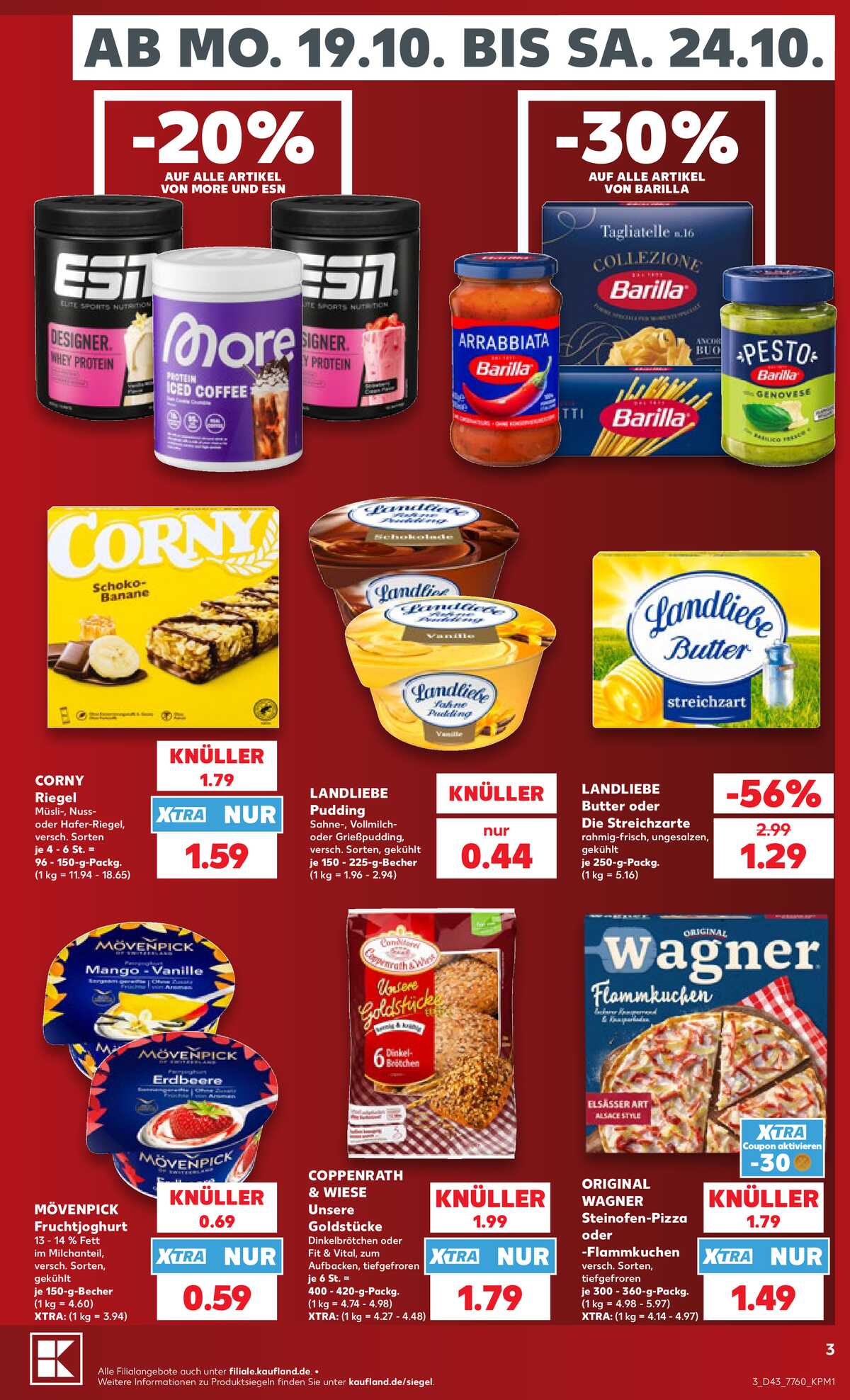 Leták Kaufland Německo 18.10.-24.10.2026 strana 3