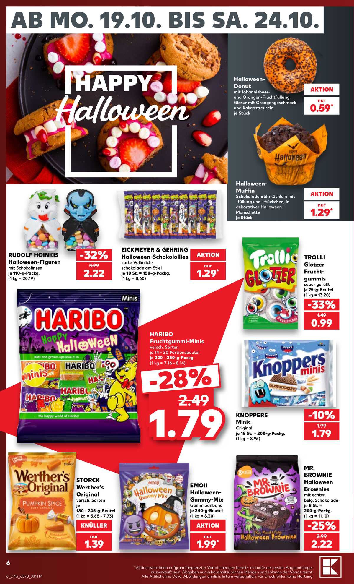 Leták Kaufland Německo 18.10.-24.10.2026 strana 6