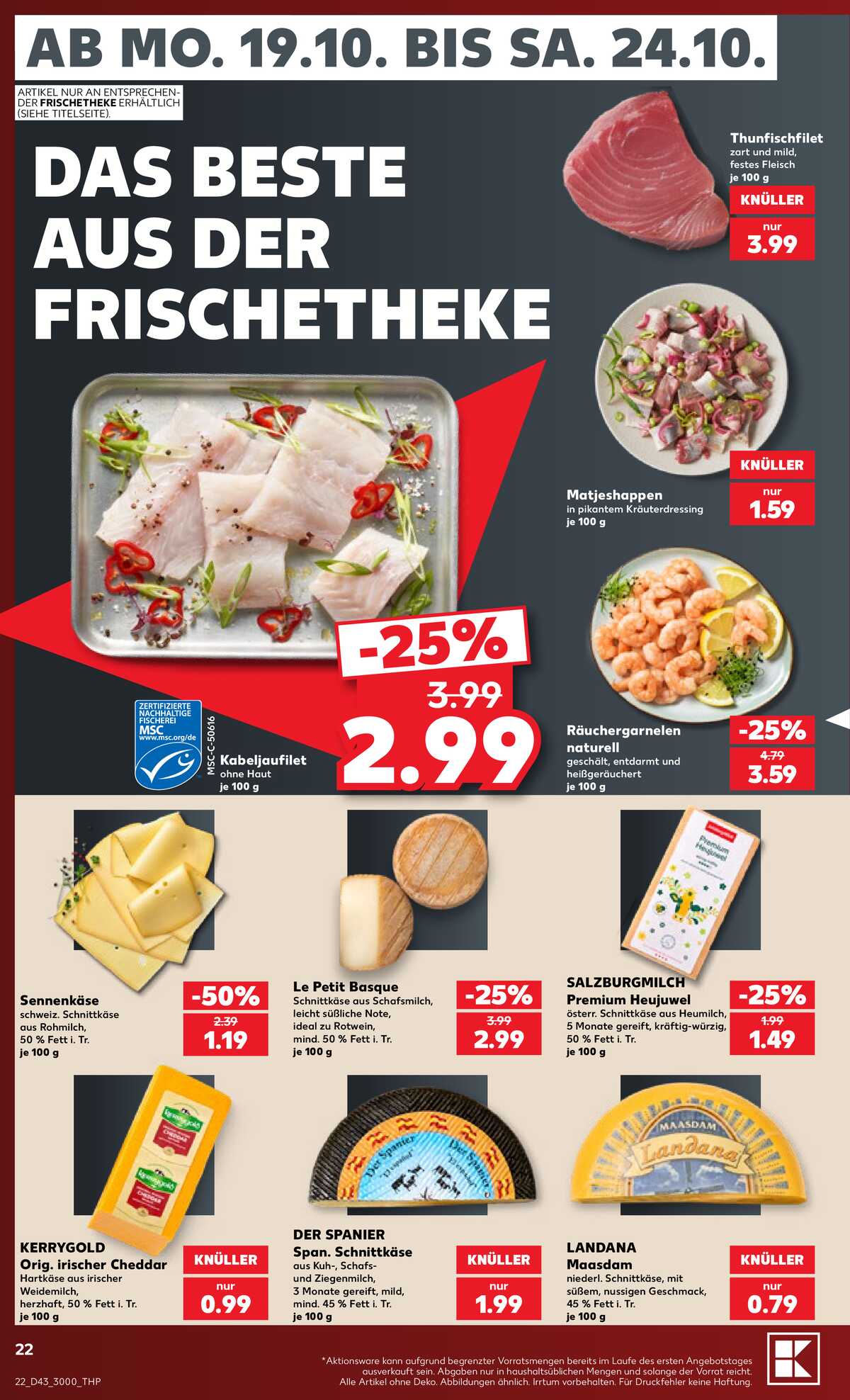 Leták Kaufland Německo 18.10.-24.10.2026 strana 22