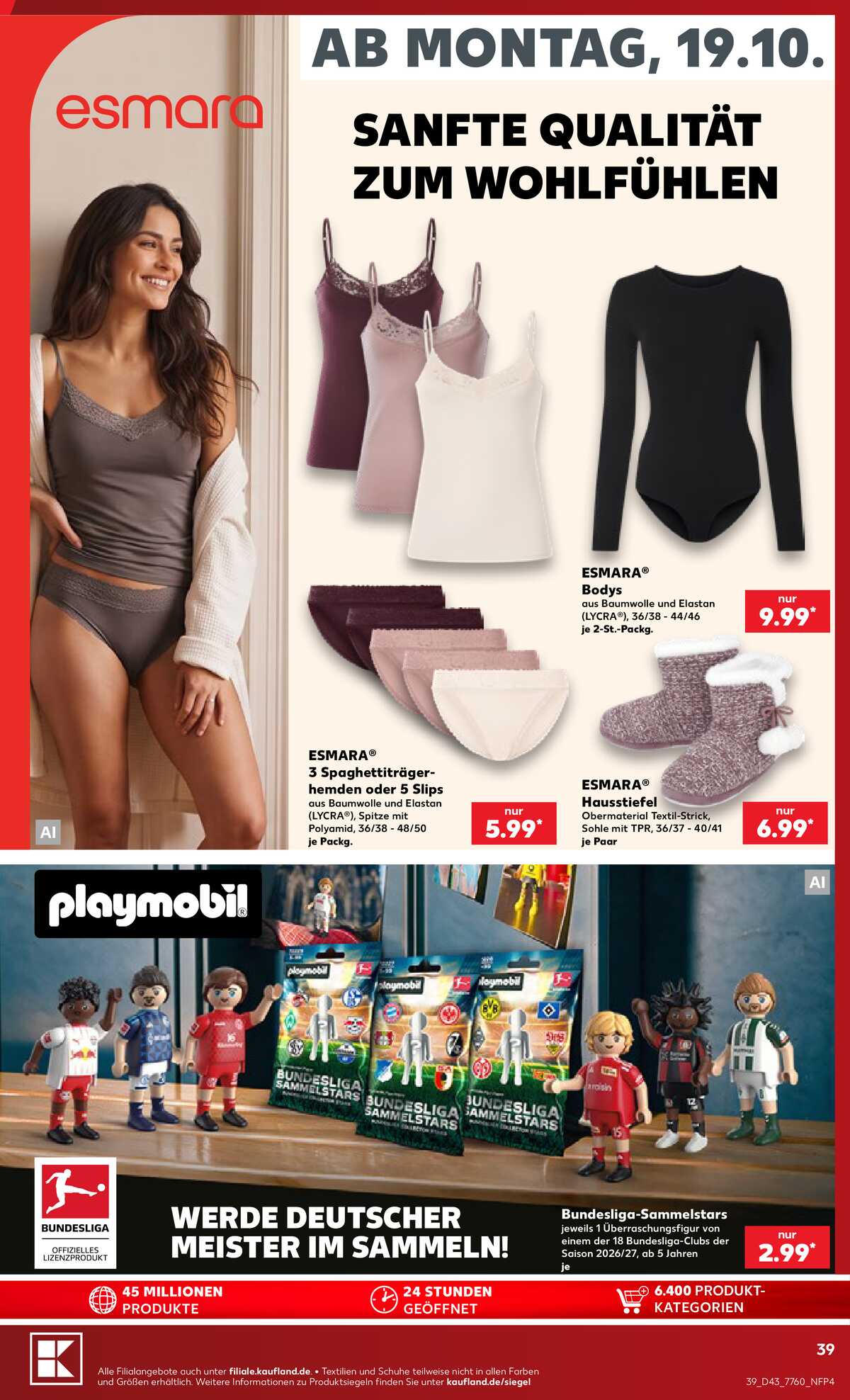 Leták Kaufland Německo 18.10.-24.10.2026 strana 39