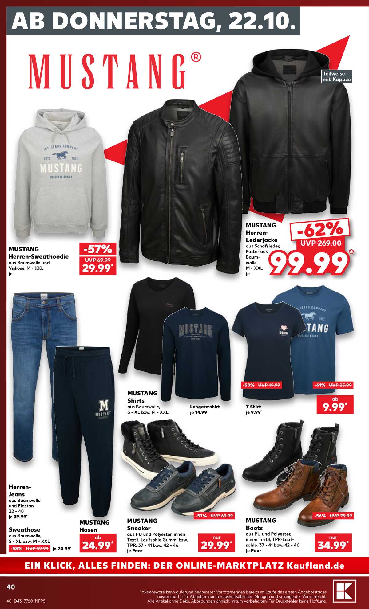 Leták Kaufland Německo 18.10.-24.10.2026 strana 40