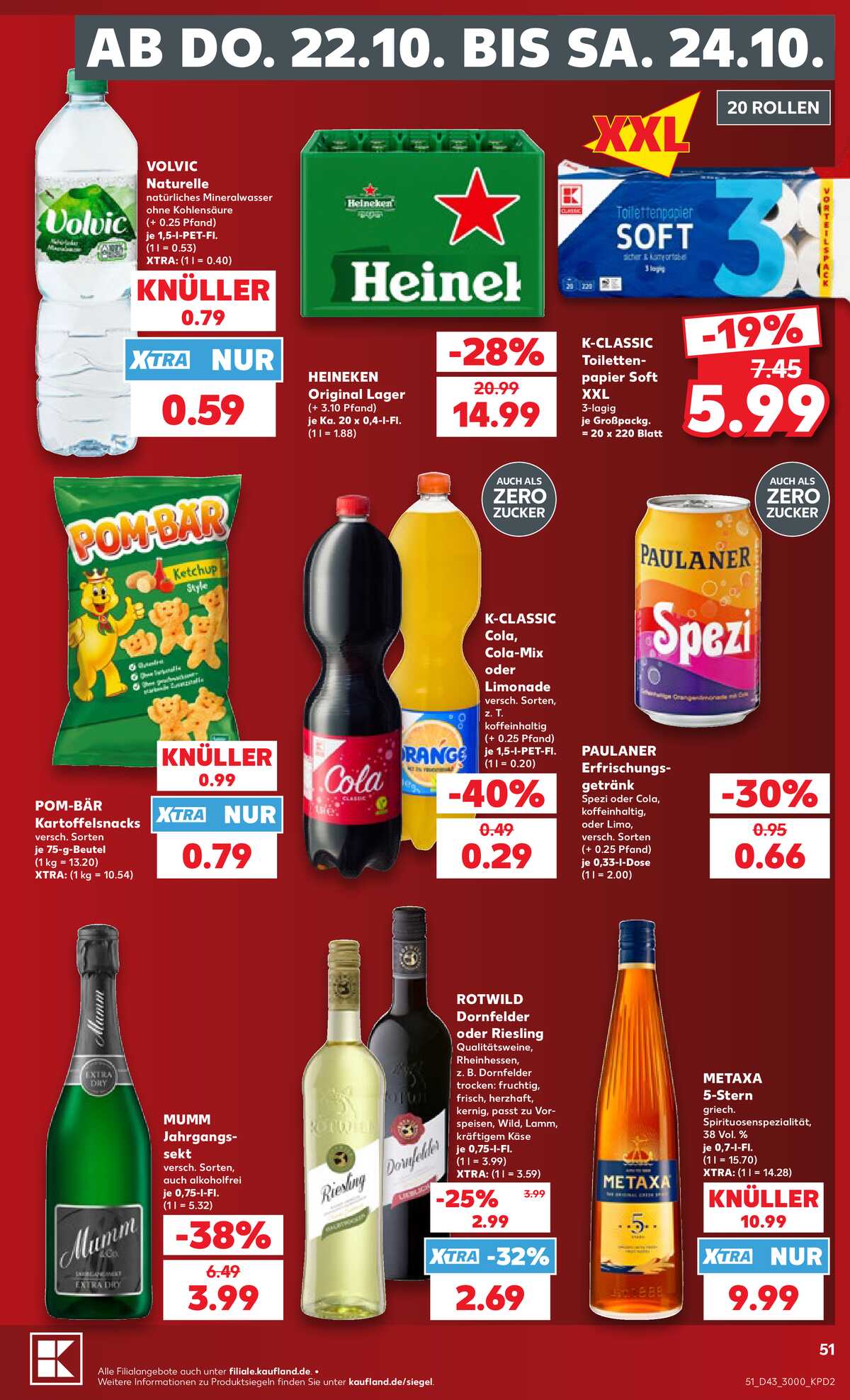 Leták Kaufland Německo 18.10.-24.10.2026 strana 51