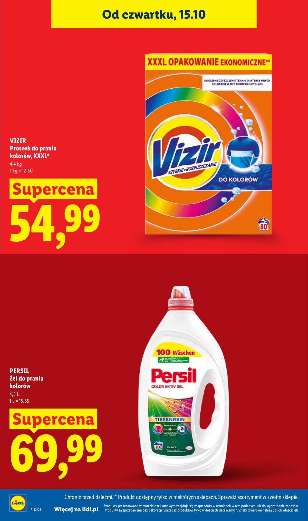 Leták Lidl Polsko 19.10.-21.10.2026 - Leták strana 32