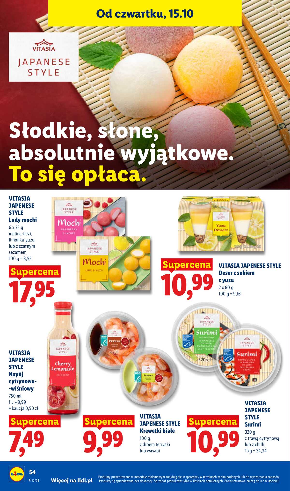 Leták Lidl Polsko 19.10.-21.10.2026 - Leták strana 52