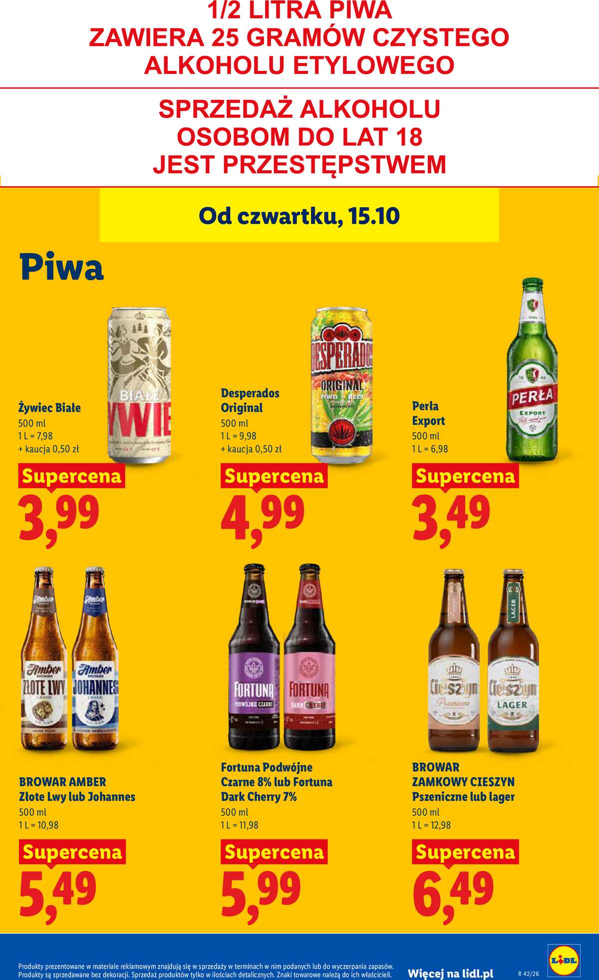 Leták Lidl Polsko 19.10.-21.10.2026 - Leták strana 97