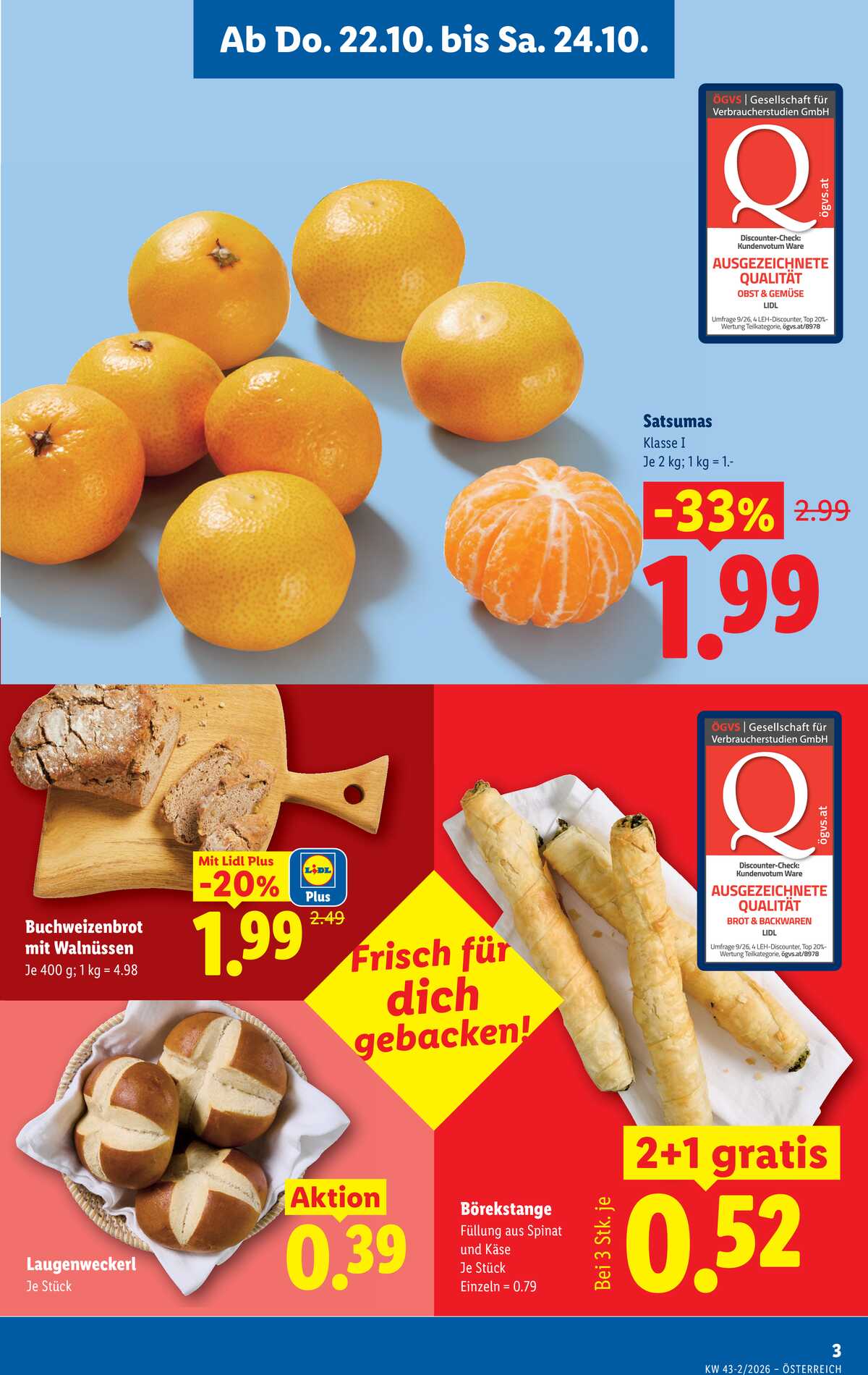Leták Lidl Rakousko 22.10.-28.10.2026 strana 5