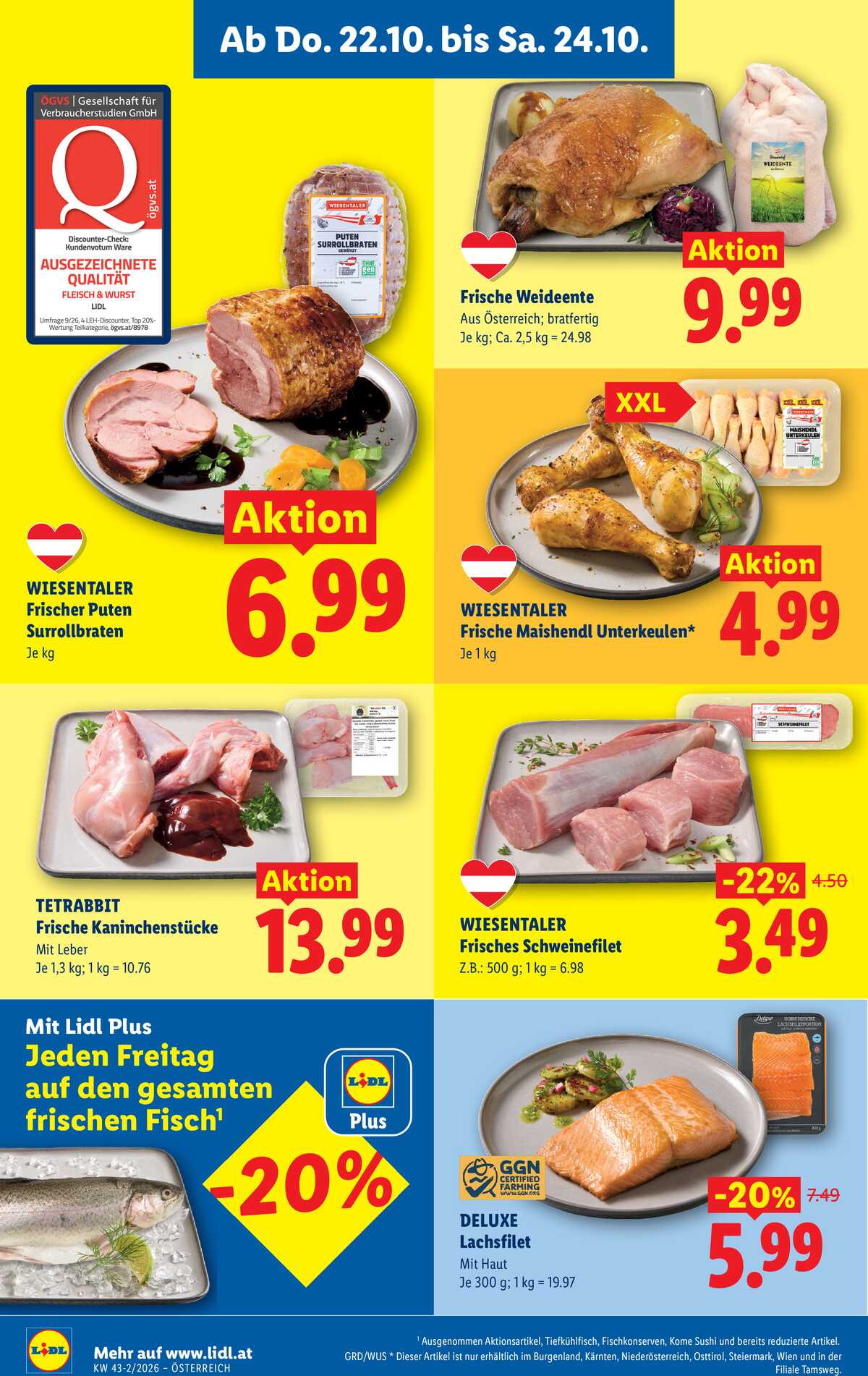 Leták Lidl Rakousko 22.10.-28.10.2026 strana 6