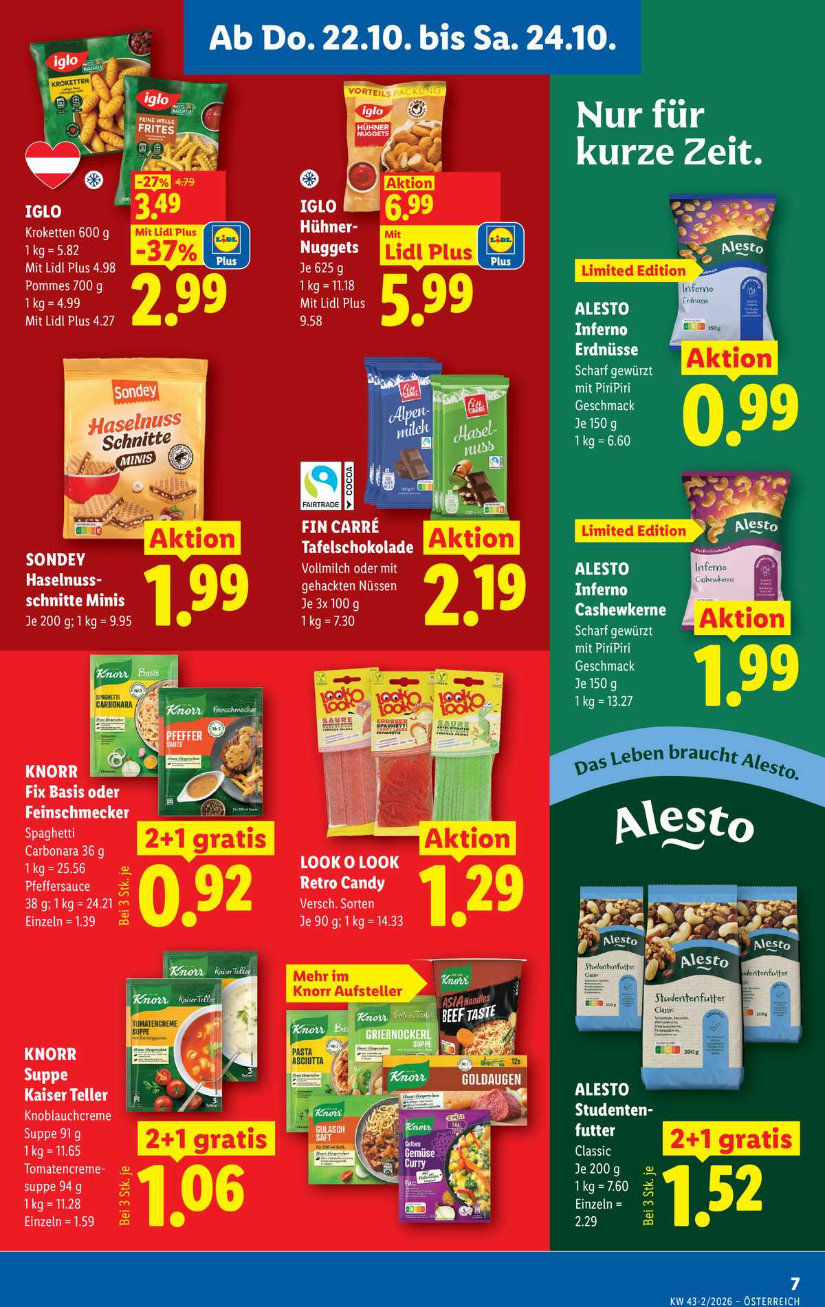 Leták Lidl Rakousko 22.10.-28.10.2026 strana 9