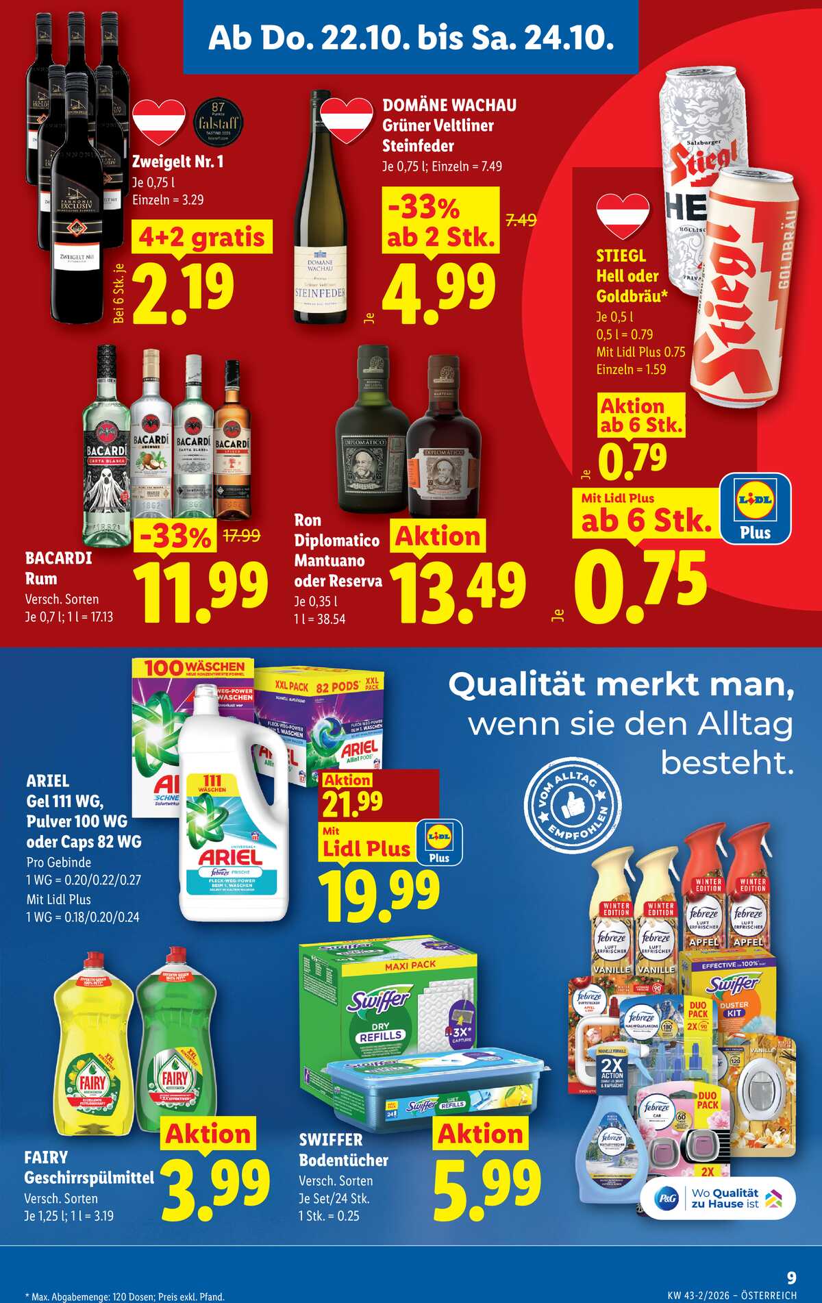 Leták Lidl Rakousko 22.10.-28.10.2026 strana 11