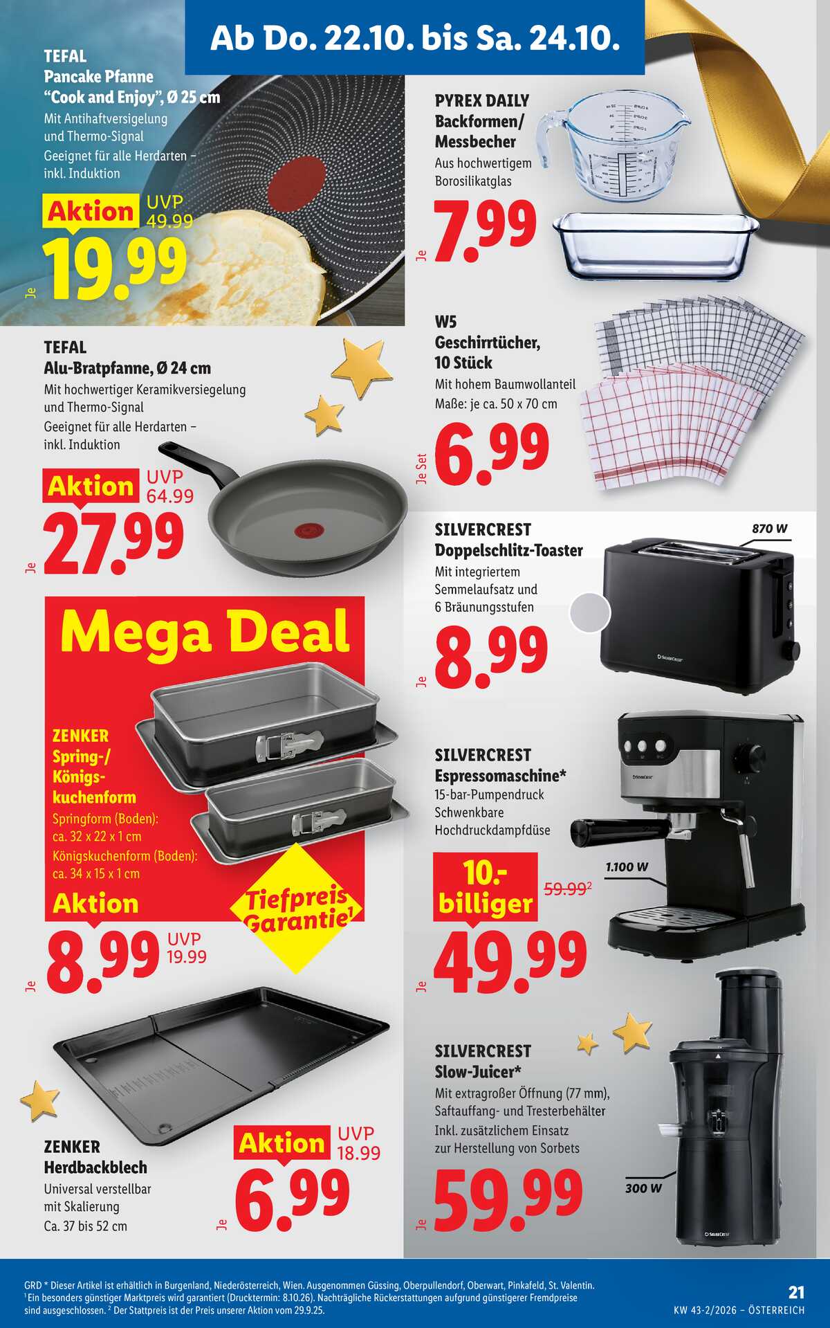 Leták Lidl Rakousko 22.10.-28.10.2026 strana 27