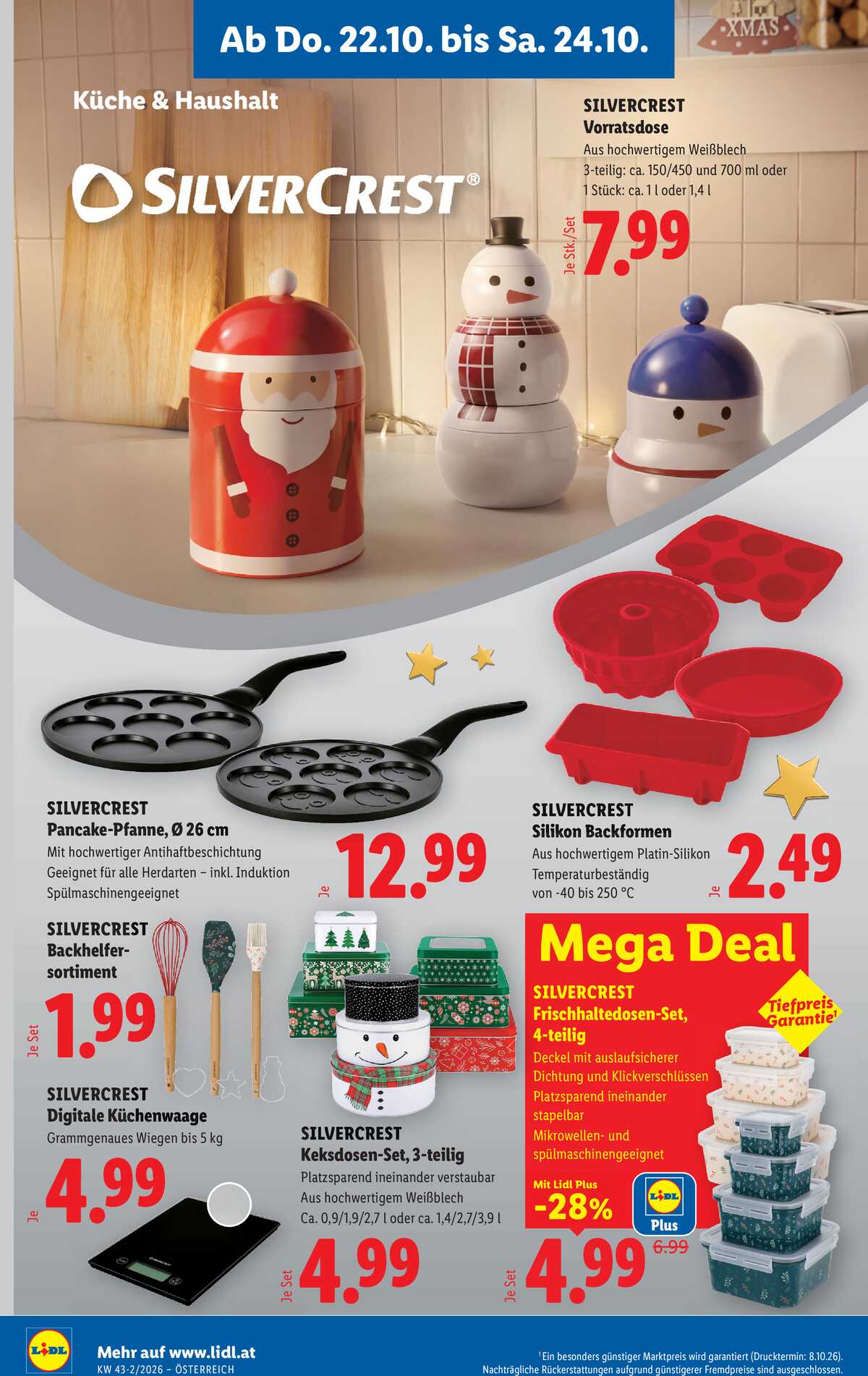 Leták Lidl Rakousko 22.10.-28.10.2026 strana 28