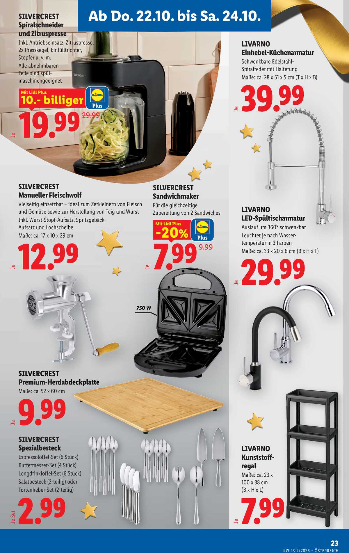 Leták Lidl Rakousko 22.10.-28.10.2026 strana 29