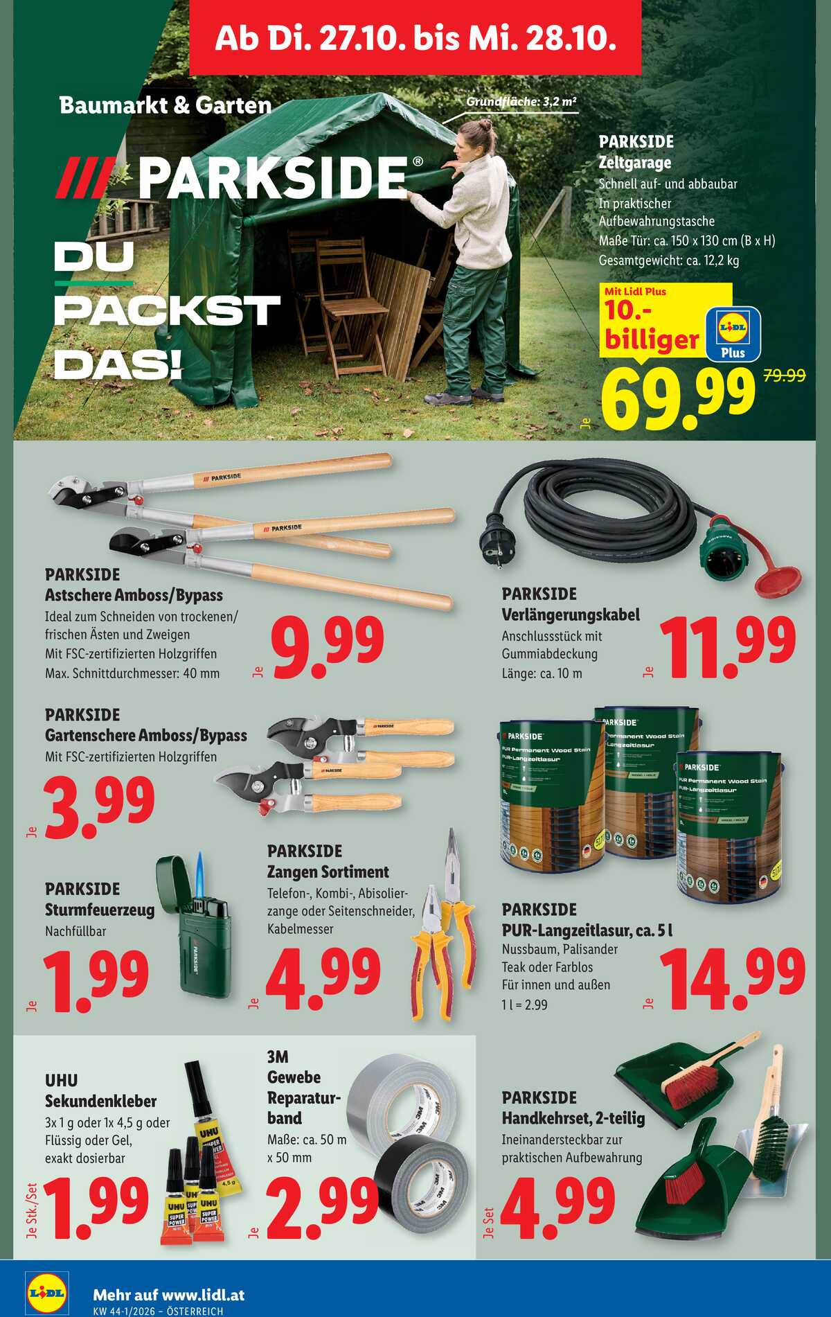 Leták Lidl Rakousko 22.10.-28.10.2026 strana 35