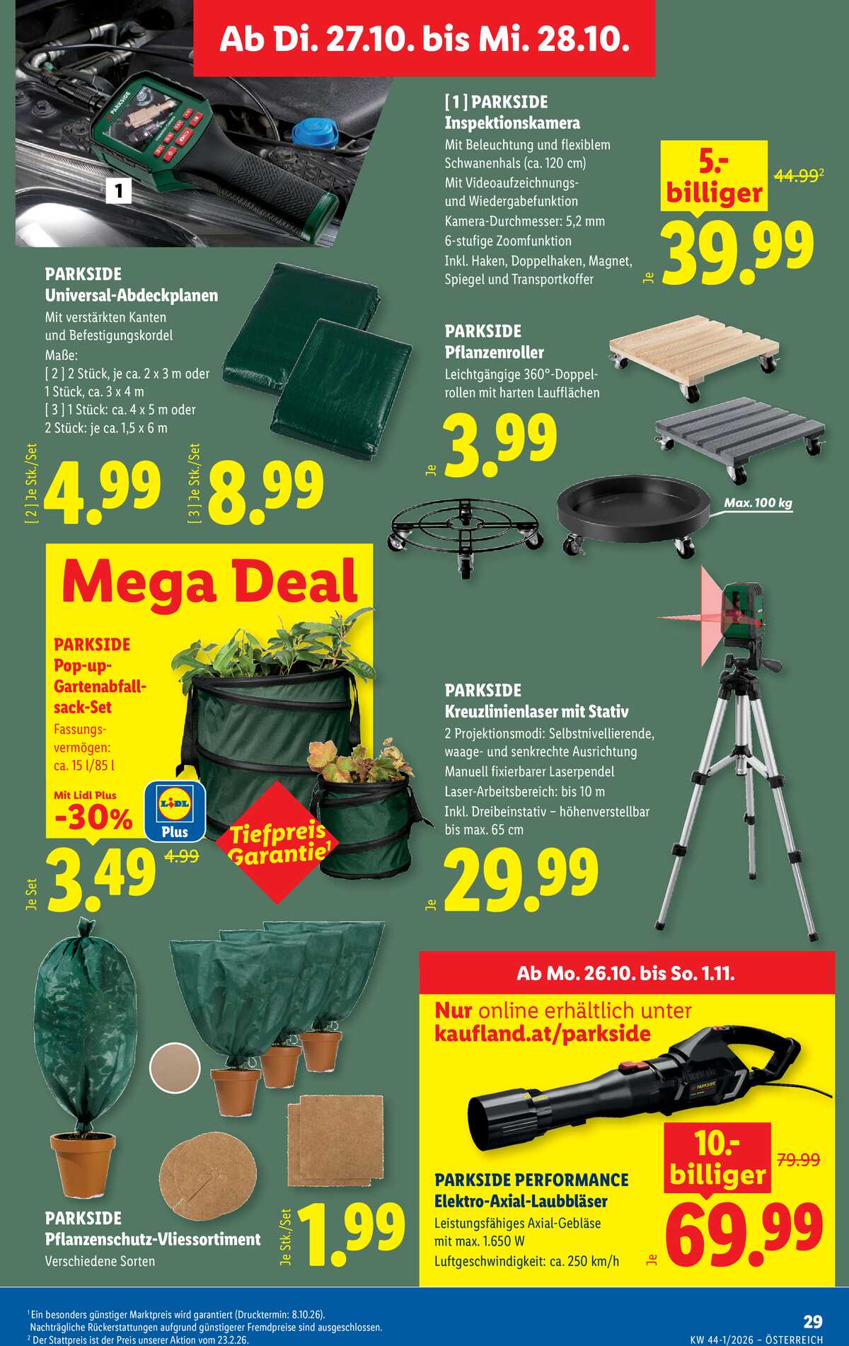 Leták Lidl Rakousko 22.10.-28.10.2026 strana 36
