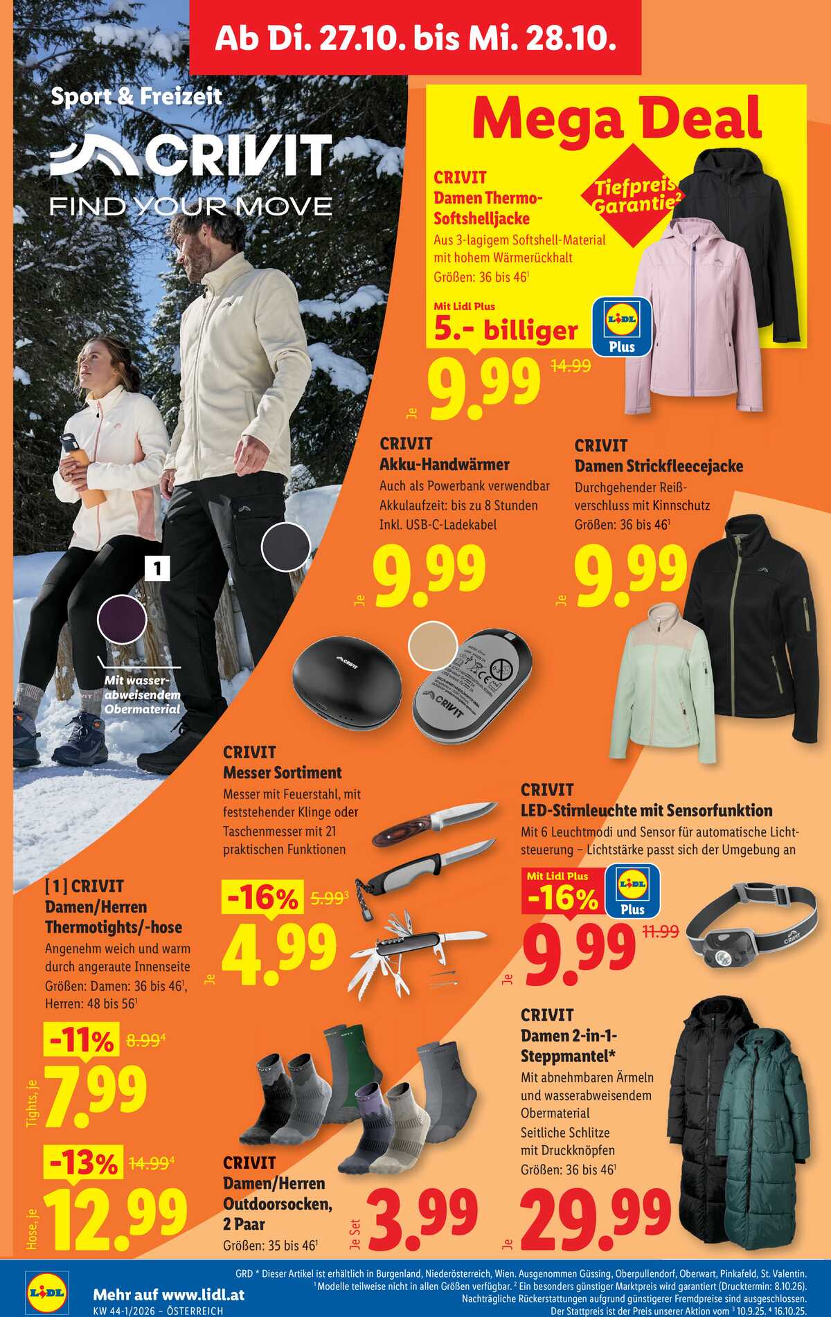 Leták Lidl Rakousko 22.10.-28.10.2026 strana 37