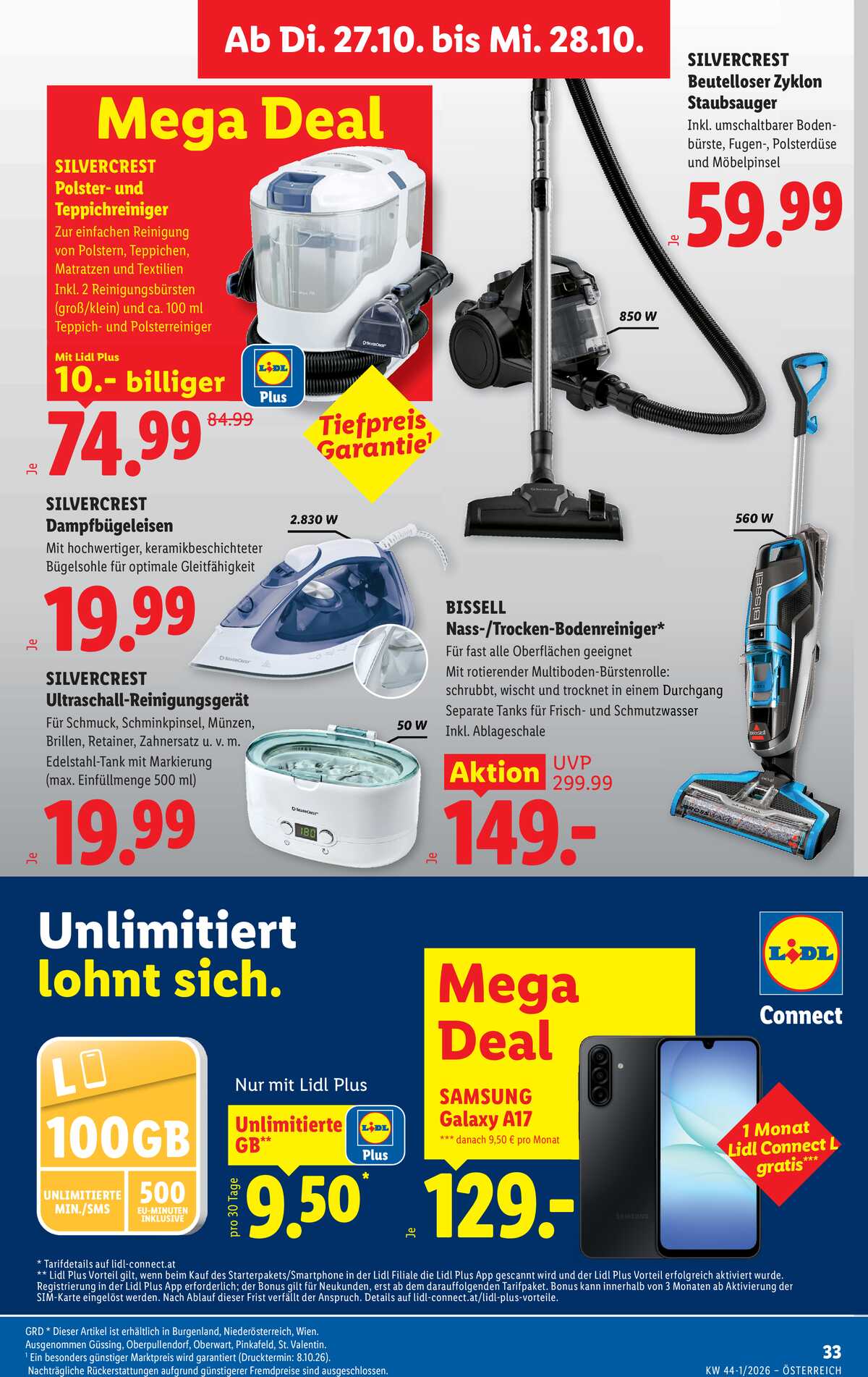 Leták Lidl Rakousko 22.10.-28.10.2026 strana 40