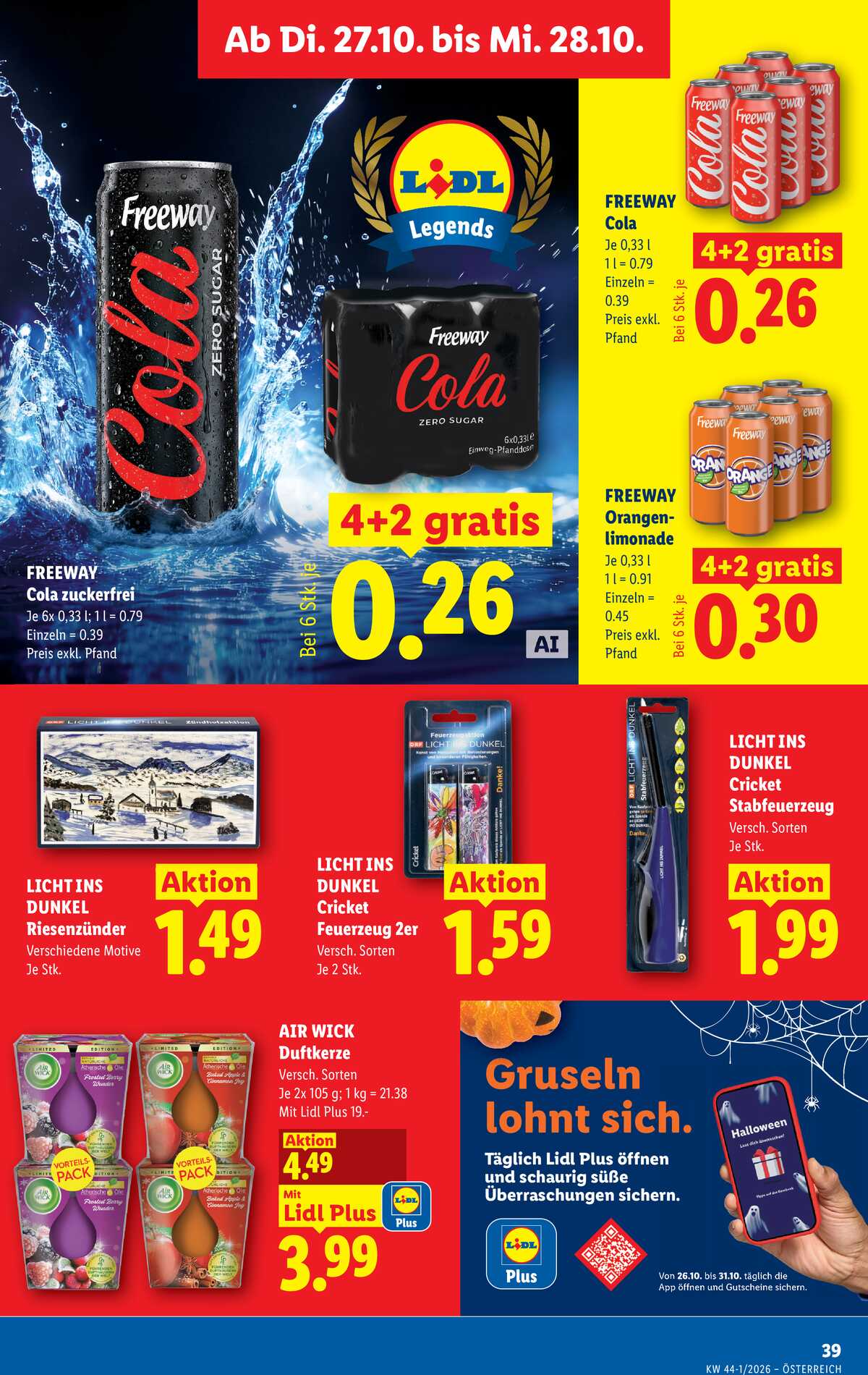 Leták Lidl Rakousko 22.10.-28.10.2026 strana 48