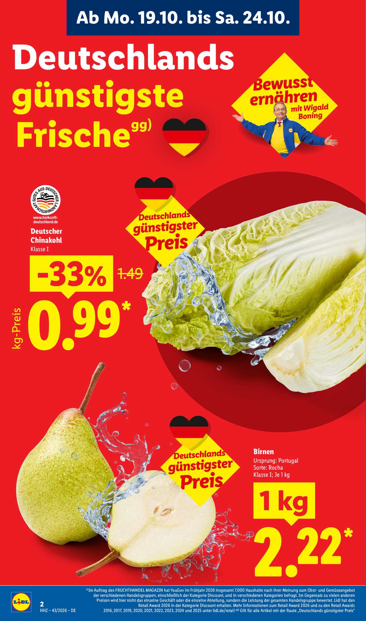 Leták Lidl Německo 19.10.-24.10.2026 strana 2